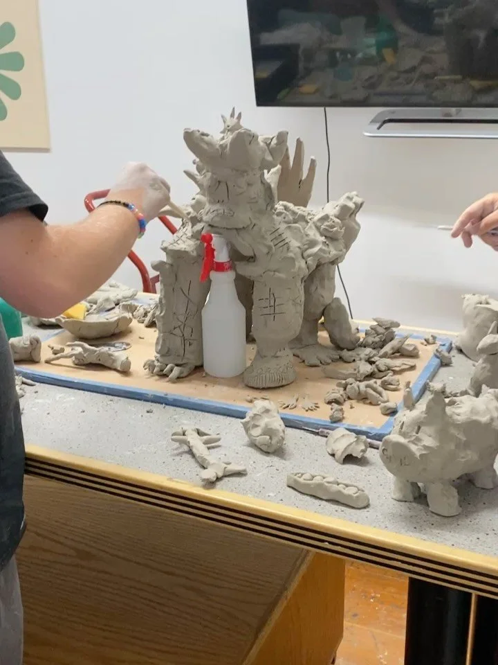 Last week marked our first week of Fall Term! On Monday we had Open Studio, where artists are provided time, tools and support in creating whatever they would like to in the space. On Wednesday we had an extra fun Skillshare class with Amanda Berlind