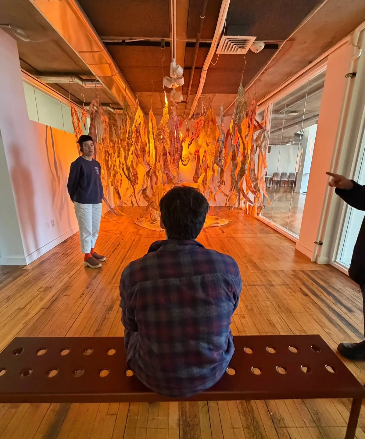 A look into a beautiful moment from our new Curation Club offered to our studio members at NPS. Our artists went to @p_n_c_a to check out some of their current exhibitions on offer to step into what curation looks like living in a gallery!

Curation 