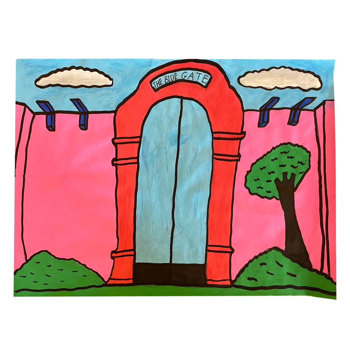 &ldquo;The Blue Gate&rdquo; by Connor Barnum

A prolific story-creator and teller, Connor works primarily as an illustrator, creating drawings that represent scenes both existing and imagined. He combines characters, both original and from popular me