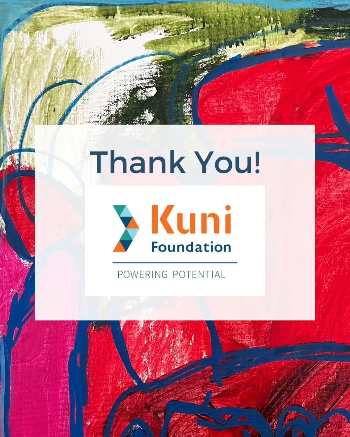 We are so grateful to The Kuni Foundation for awarding North Pole Studio a $50,000 Imagination Grant to support our work in expanding Earned Income and Visibility for our Artists. The Kuni Foundation has been a sustaining funder for us many years and