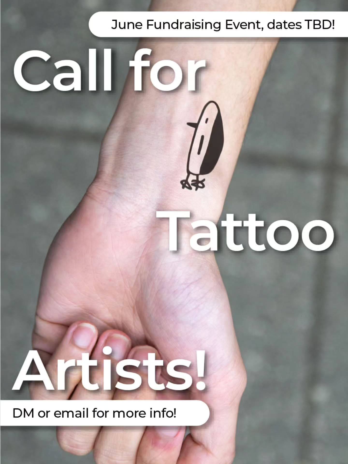 Calling Portland tattoo artists!

Wanna donate flash to support artists with autism and intellectual/developmental disabilities? North Pole Studio is looking for Portland based tattoo artists who are willing to donate the proceeds of three flash tatt