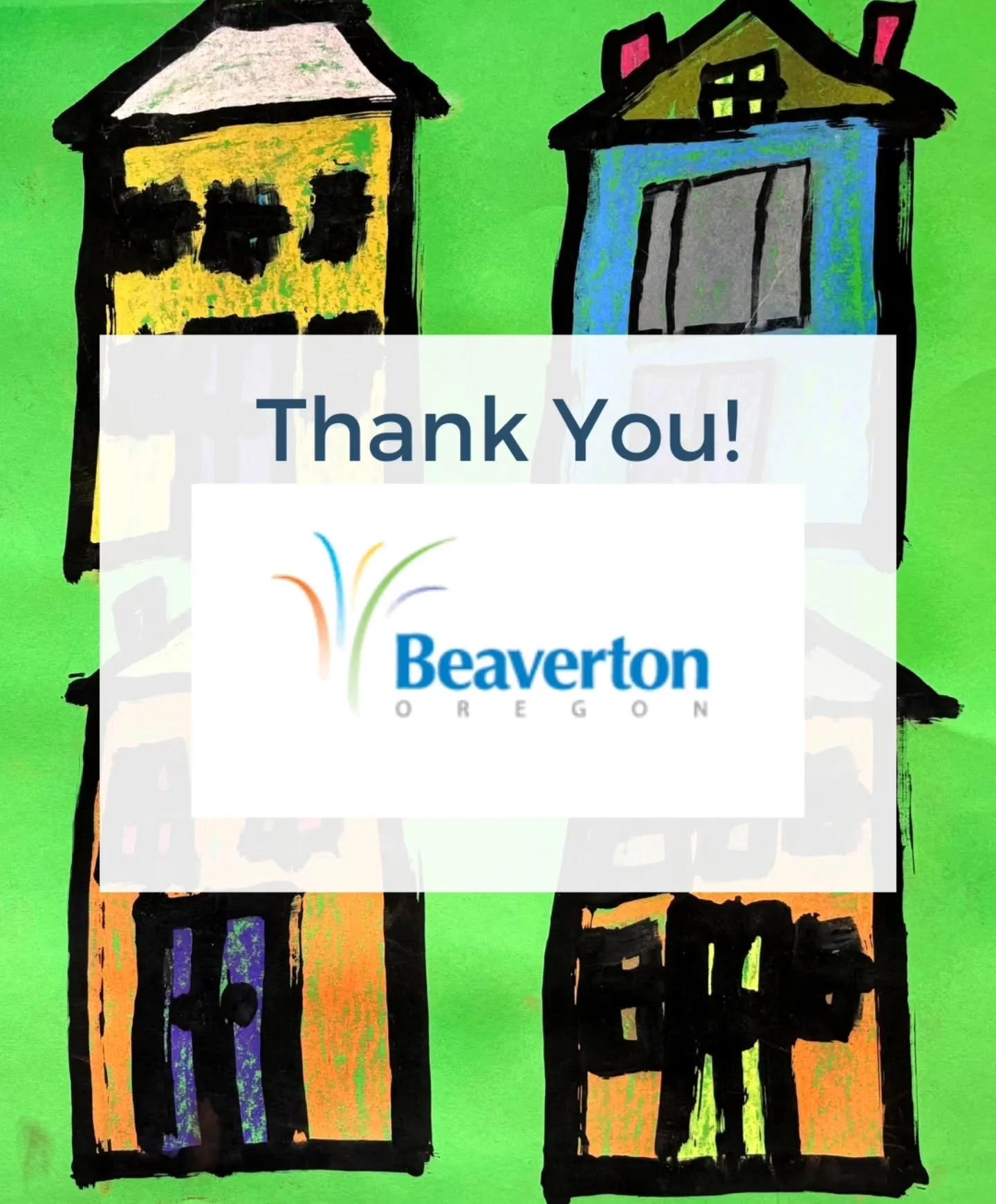 Thank you to The City of Beaverton for awarding North Pole Studio a Beaverton Arts Grant!  These funds will support the framing expenses for an exhibit taking place at The Reser center later this year featuring work by Mark Bishop and Nathan Ueno!  W