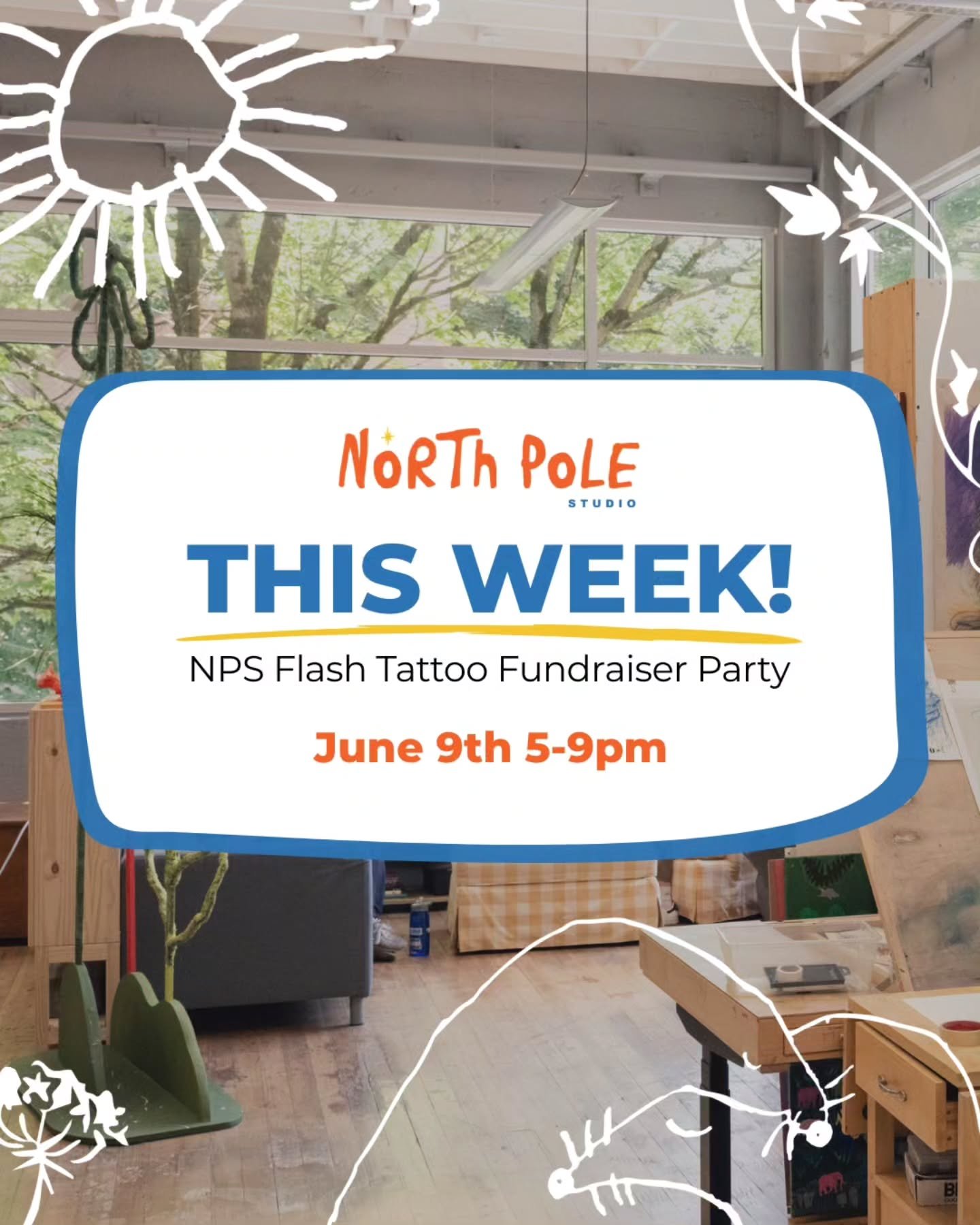 THIS WEEK join us for our Flash Tattoo Fundraiser on Tuesday June 9th from 5-9pm. Get a cool flash tattoo AND support NPS at the same time! These flash designs (and more) will be available at the event!

There are just a few slots left so make sure t