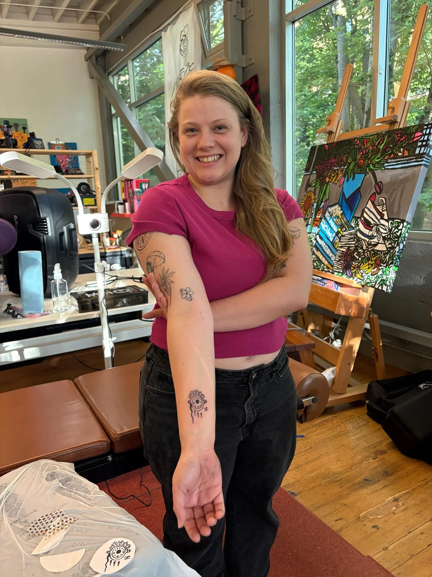 We had such a fun night at the studio during our Flash Tattoo Fundraiser Event!  BIG THANK YOU to all of the Tattoo Artists that donated their time and talent to support North Pole: @&zwnj;r.j.miller, @sapppattack, @&zwnj;goodgollytattoos, @baby___go