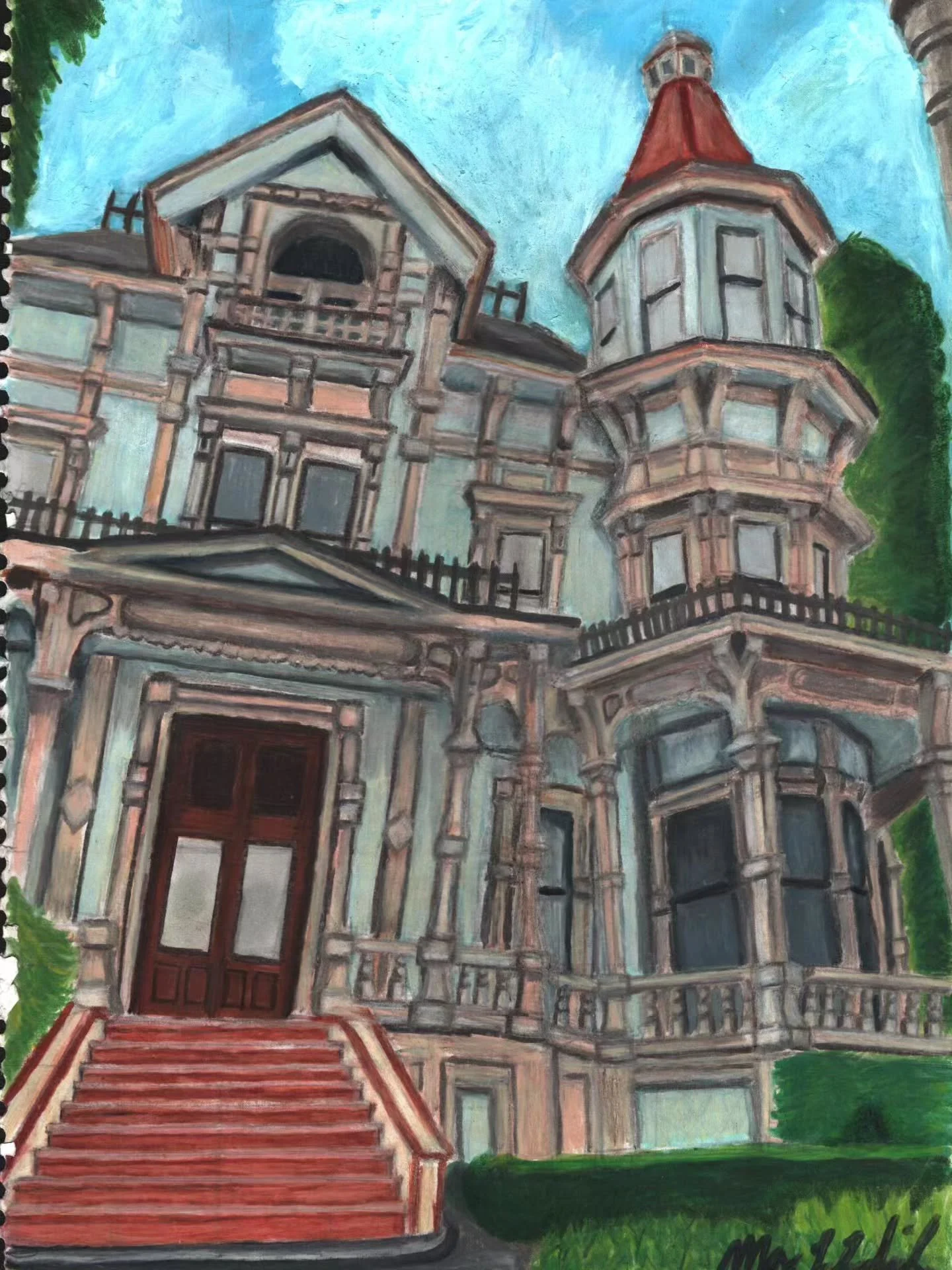 &ldquo;Victorian&rdquo; by Max Lazebnik

Take a look at this amazing piece by Max LaZebnik! This piece (and more!) are showcased in &ldquo;Immersive Worlds: Cities, Castles and Countrysides&rdquo; an exhibition in which Max is the curator and feature