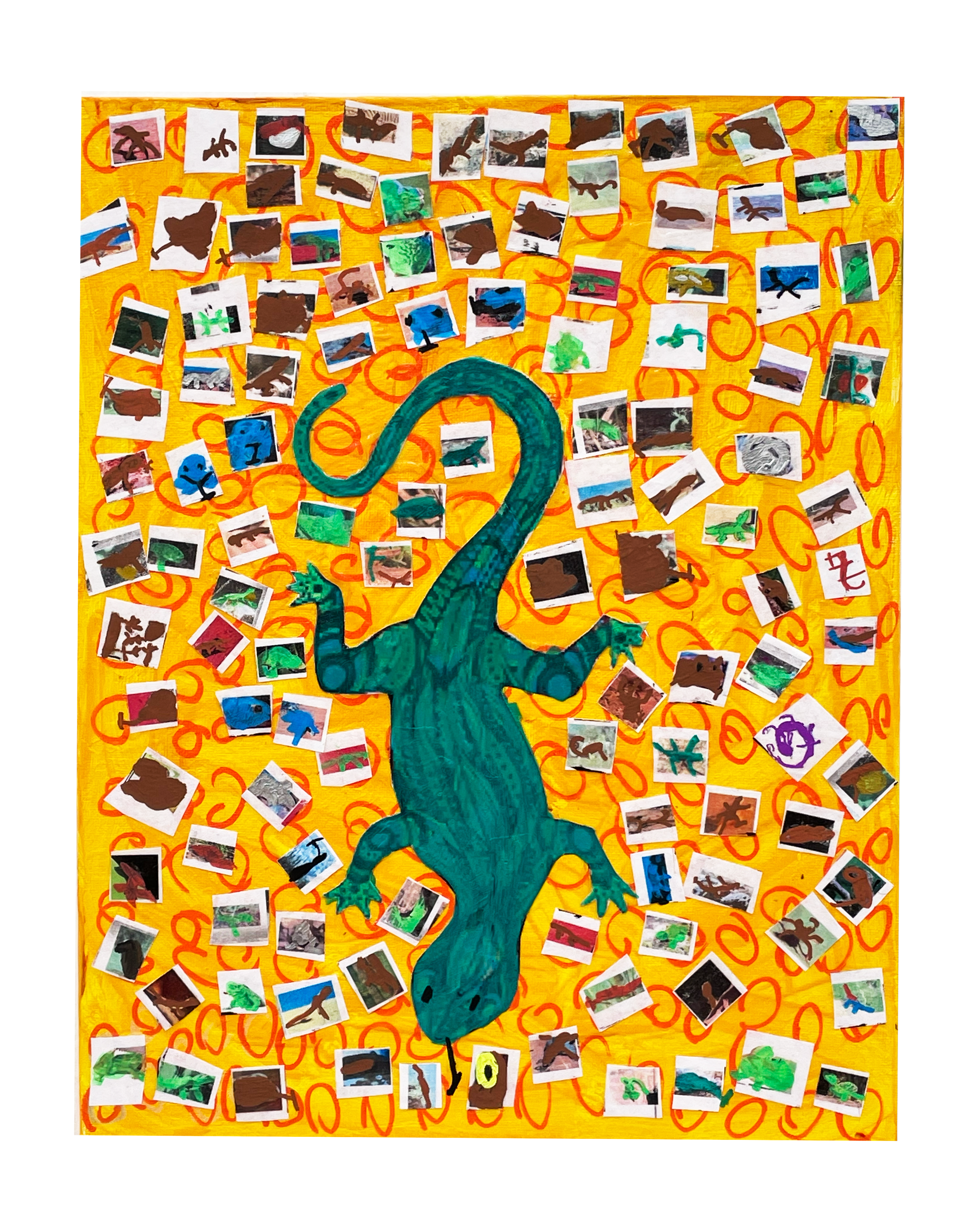 Mixed Media Collage Workshop with Davis Wohlford