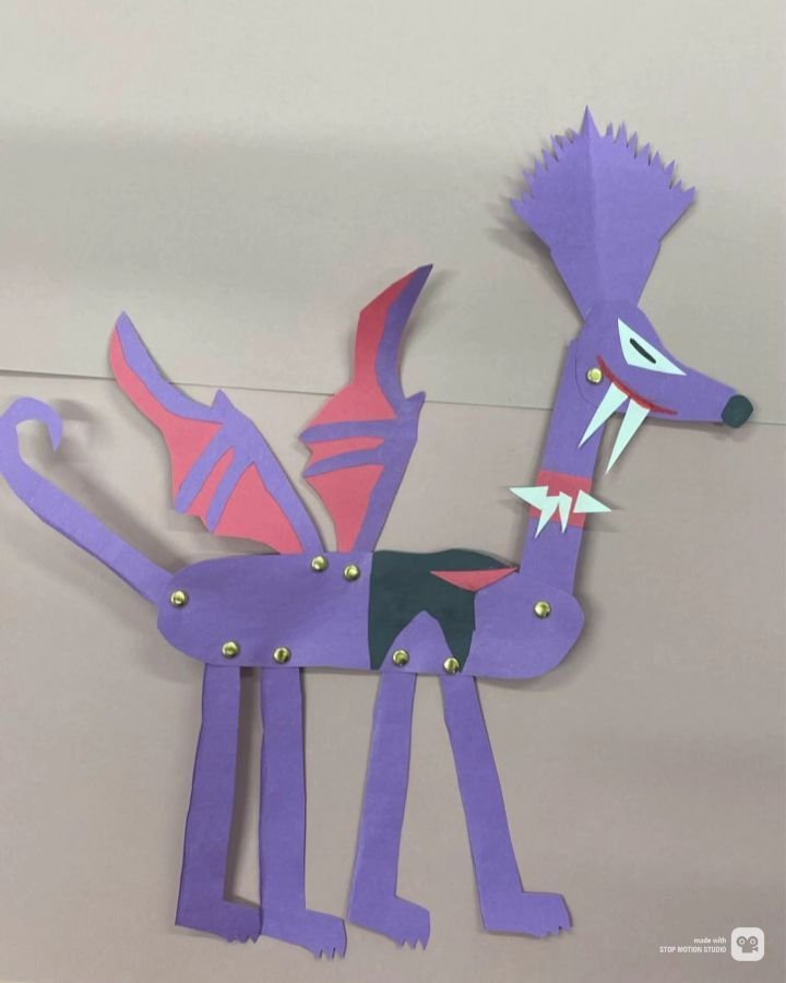 Thank you Molly Herro ( @meatmolls ) for the fun paper-puppet making Deep Dive last Friday! We designed, assembled, and decorated jointed puppets and got to explore their movement and characters through stop-motion animation experiments!