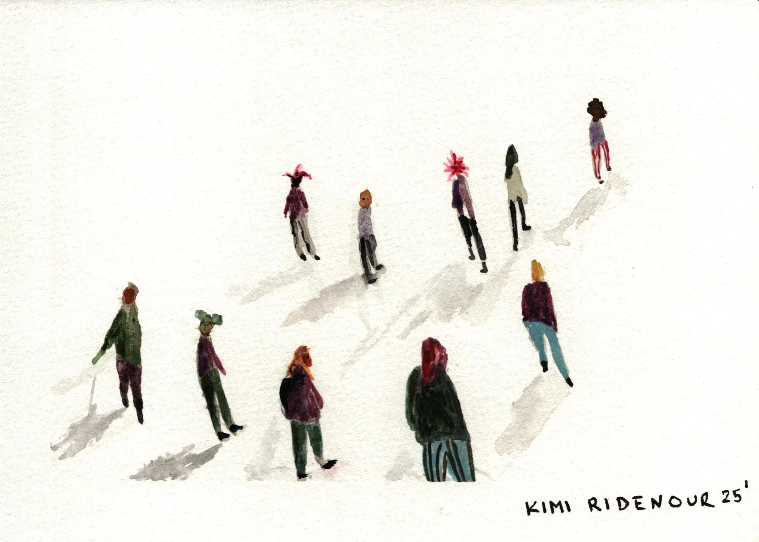 Untitled Figures (hats)