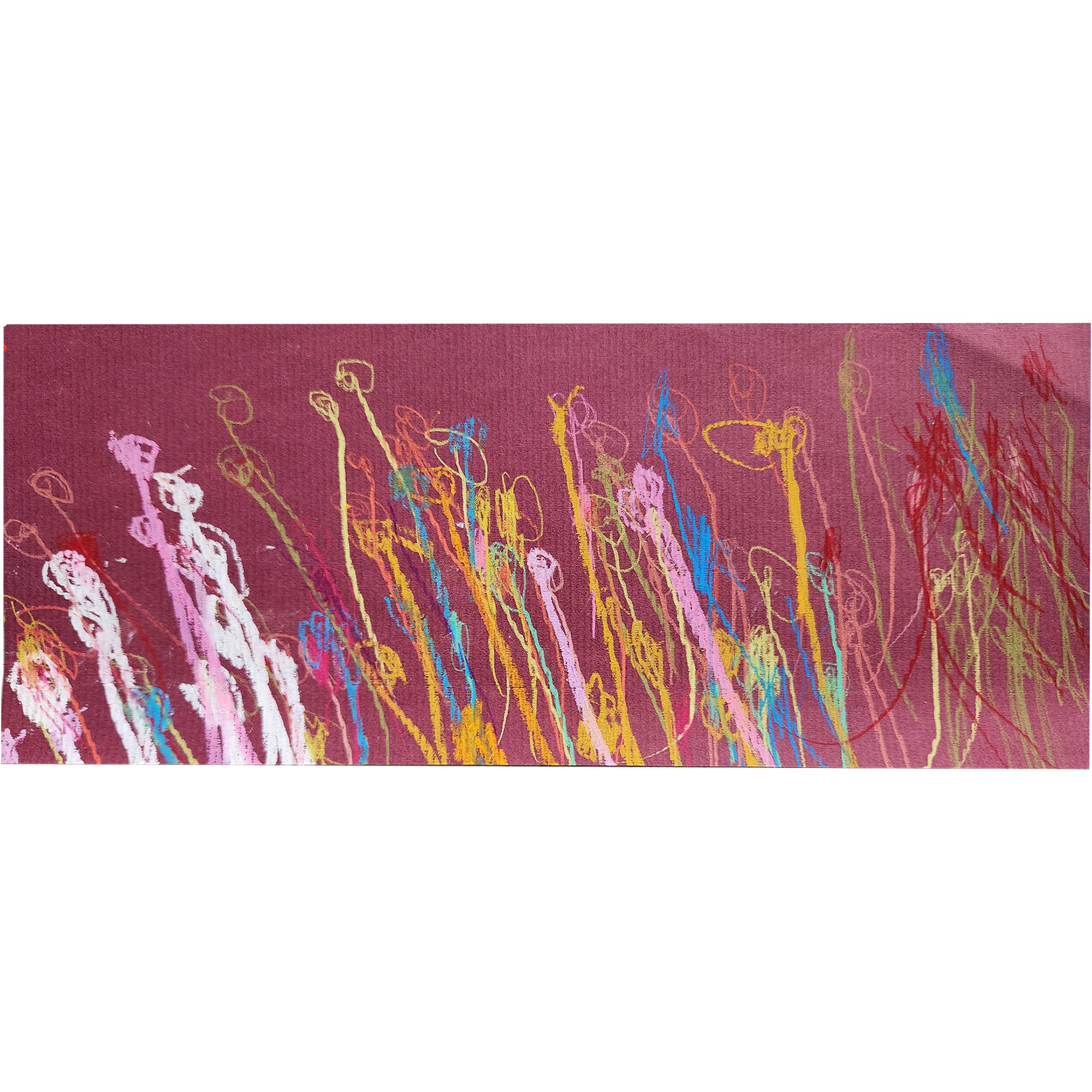 Untitled (long maroon flowers)
