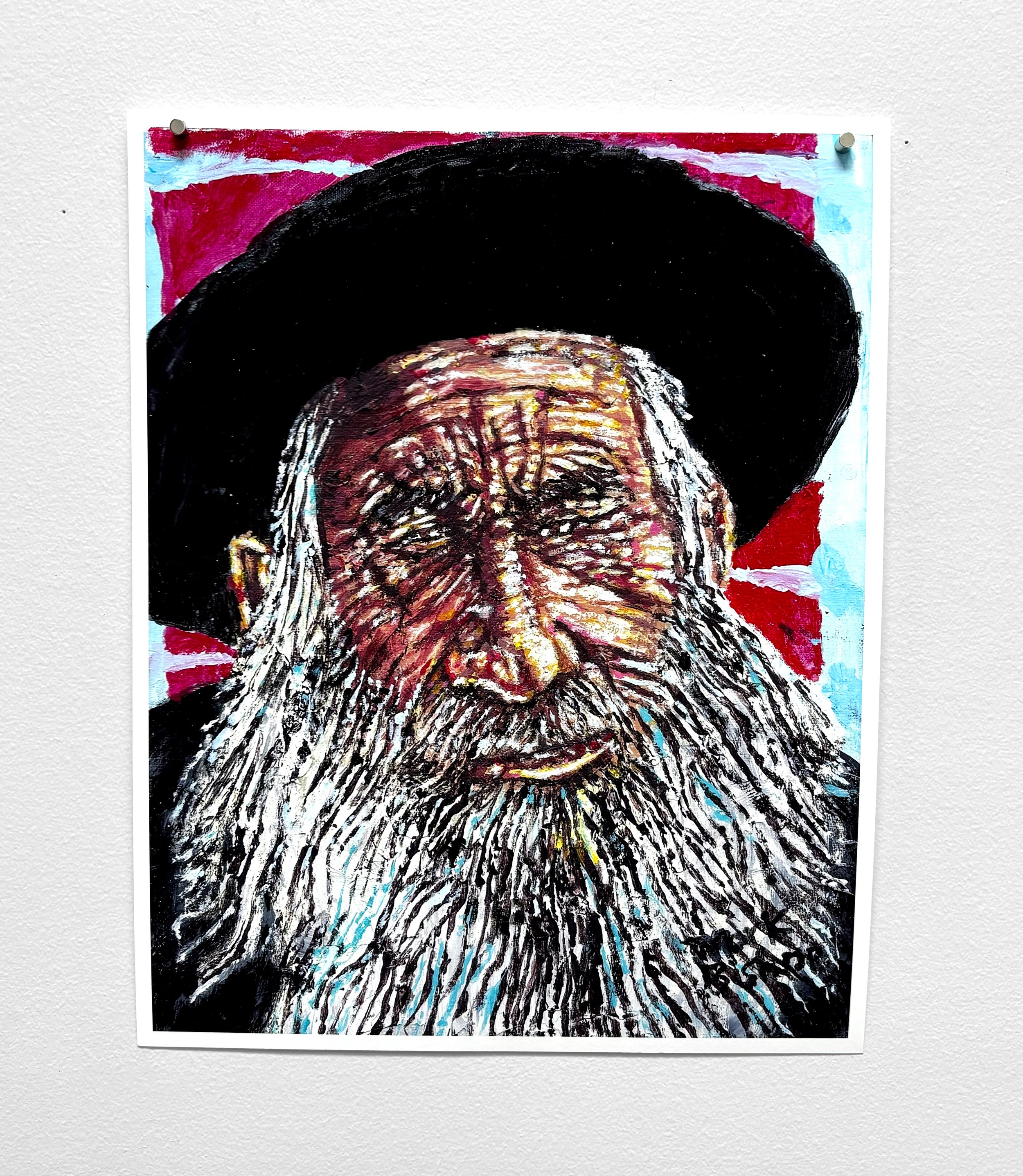 Portrait of a Jewish Rabbi, by Mark Bishop