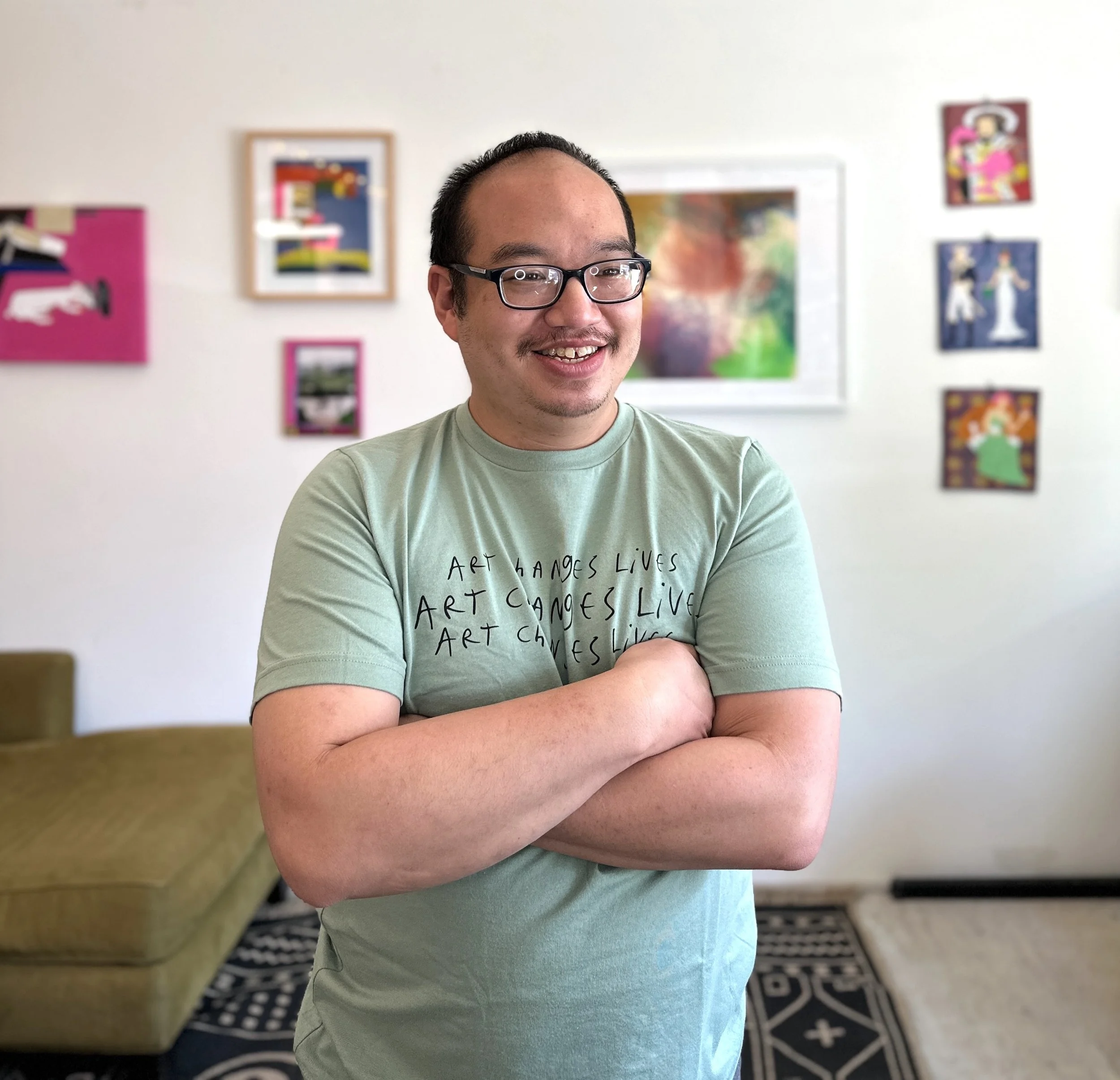 Headshot of Artist Dan Tran