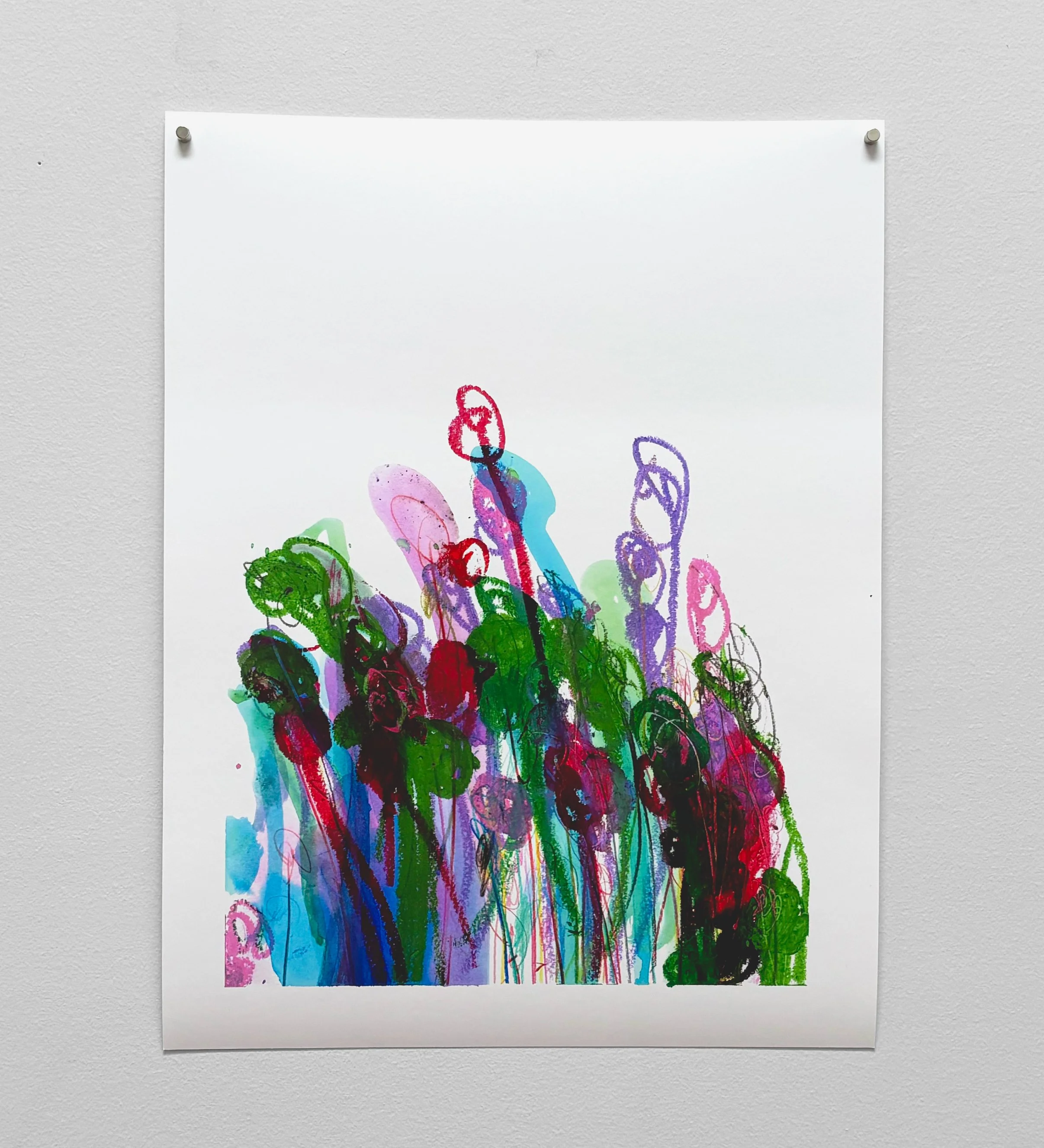 Untitled (Purple Watercolor)