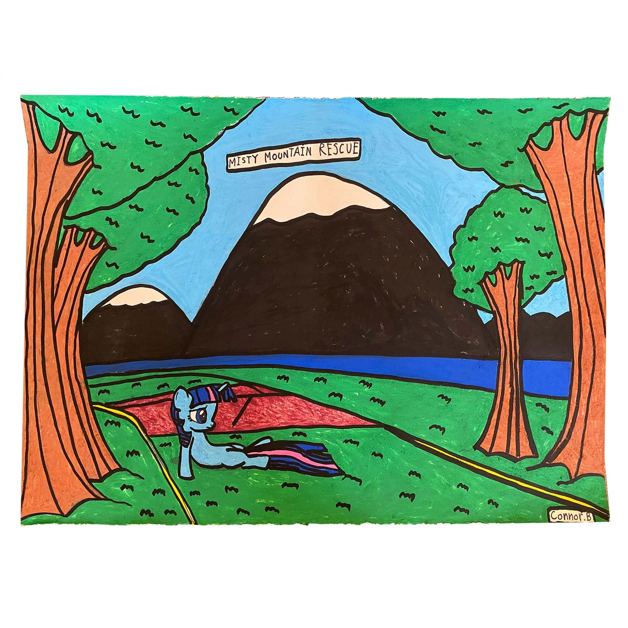 Misty Mountain, by Connor Barnum