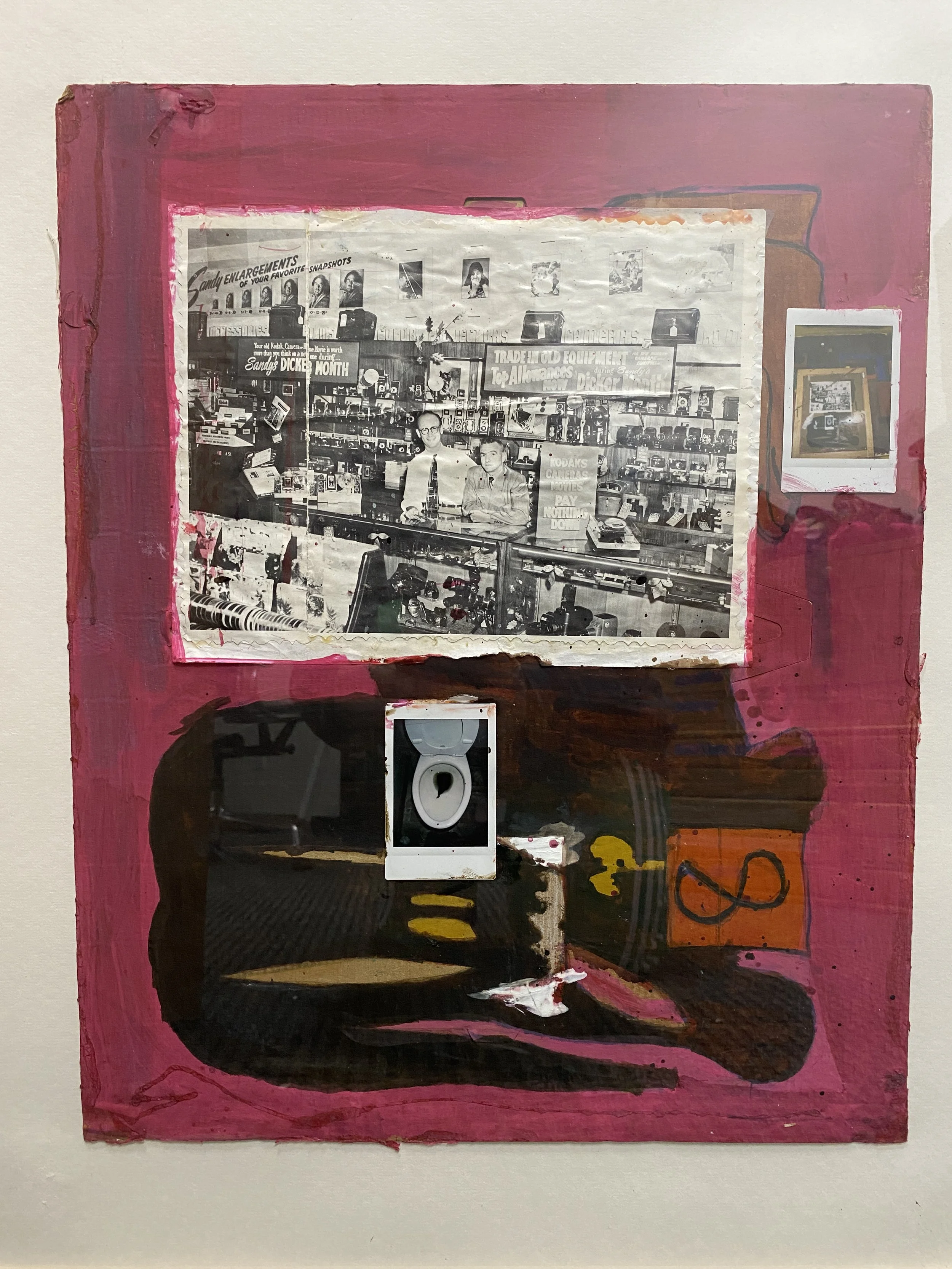 Untitled (Pink Collage), by Doug Wing