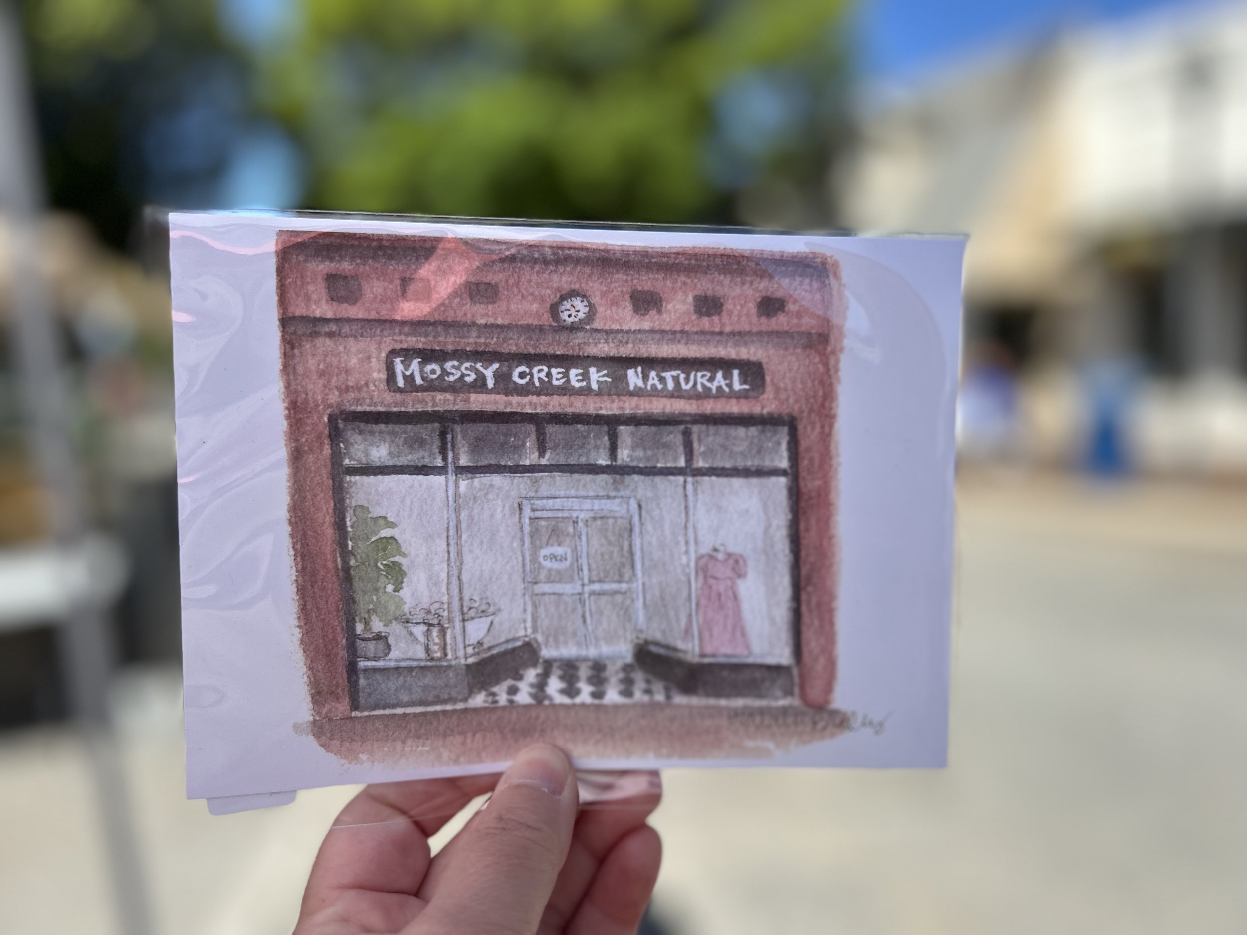 Downtown Perry Shop Sketches