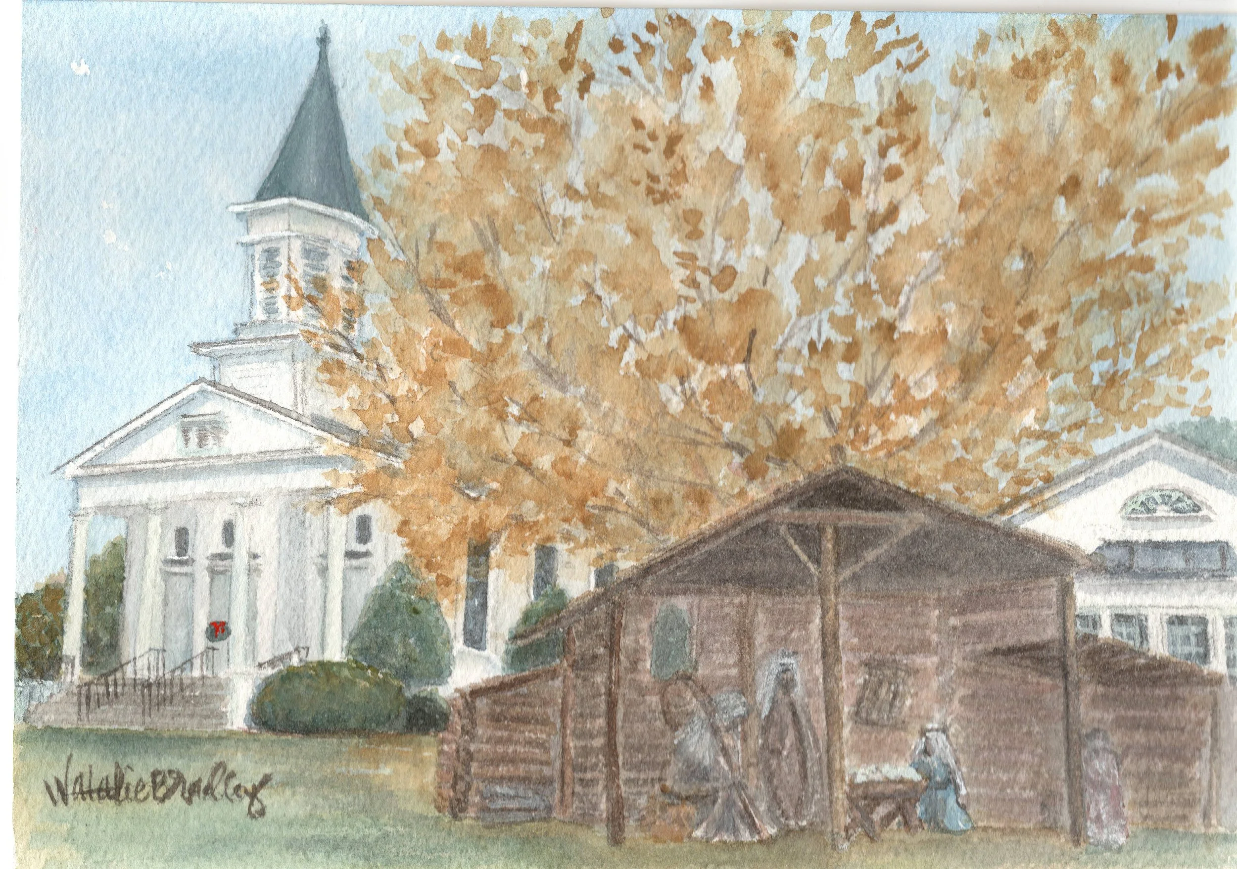 Perry Methodist Christmas by Natalie Bradley