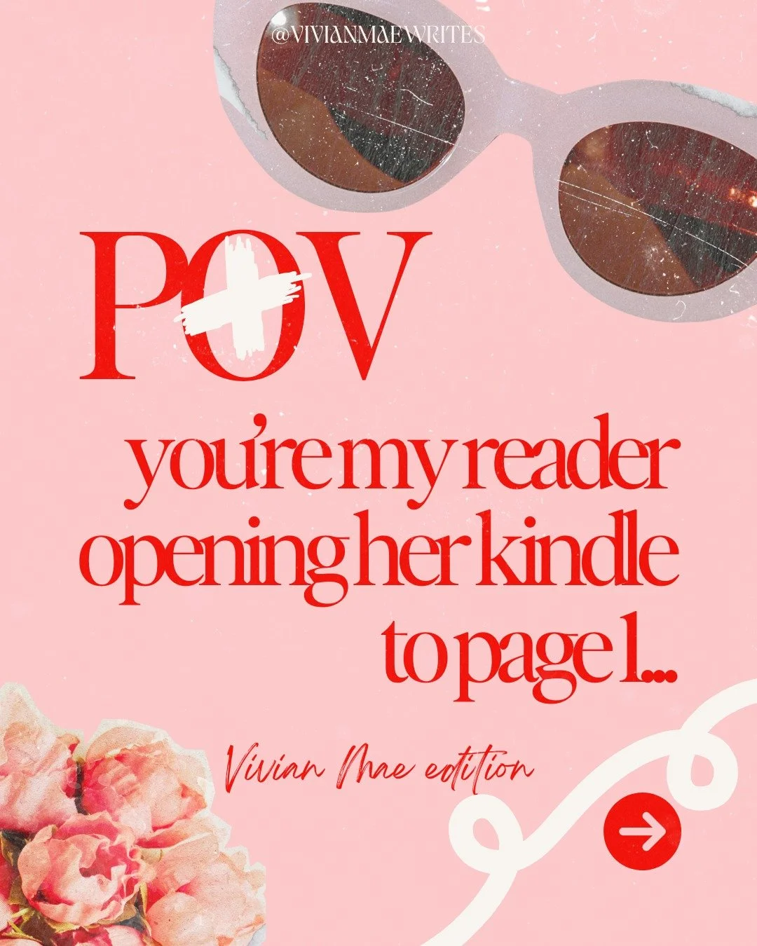 💋POV: you're my reader opening her kindle to page 1, let's make it Vivian Mae edition, my babes!

Swipe through to read page 1 of each of my books (the only one I don't share is Promise and Punishment, because... it's book 2 in a series and we don't