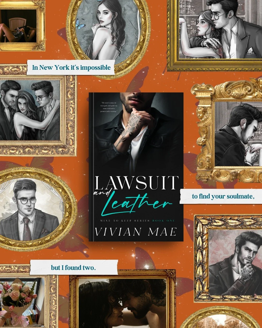 ✨In New York it's impossible to find your soulmate, but I found two.

Art appreciation post, because I'm obsessed with my characters and how my artist @nikostoat brought them to life! 🥲

💙 LAWSUIT AND LEATHER 💙

Read if these tropes make you hot:
