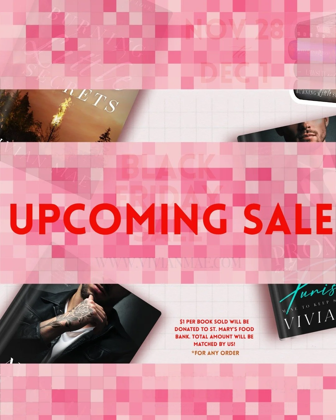 👀 One week from today, this once a year sale WILL HIT my digital corner of the world 🎄

Keep your eyes peeled! I'll be sending a newsletter, posting on socials!

Are we excited!?

Until next time,
❤️Vivian Mae