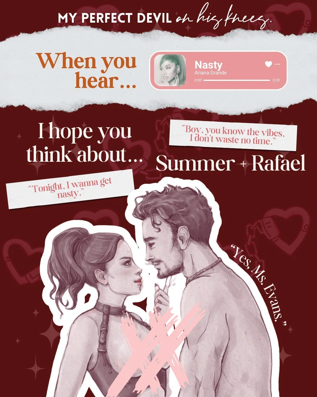 ✨When you hear this song I hope you think about that scene when Summer and Rafael are in the middle of their old science classroom as... adults 😉 And she's got him cornered good! Oh yeah, it's the illustrated scene you see 

You&rsquo;ll love FREAK 