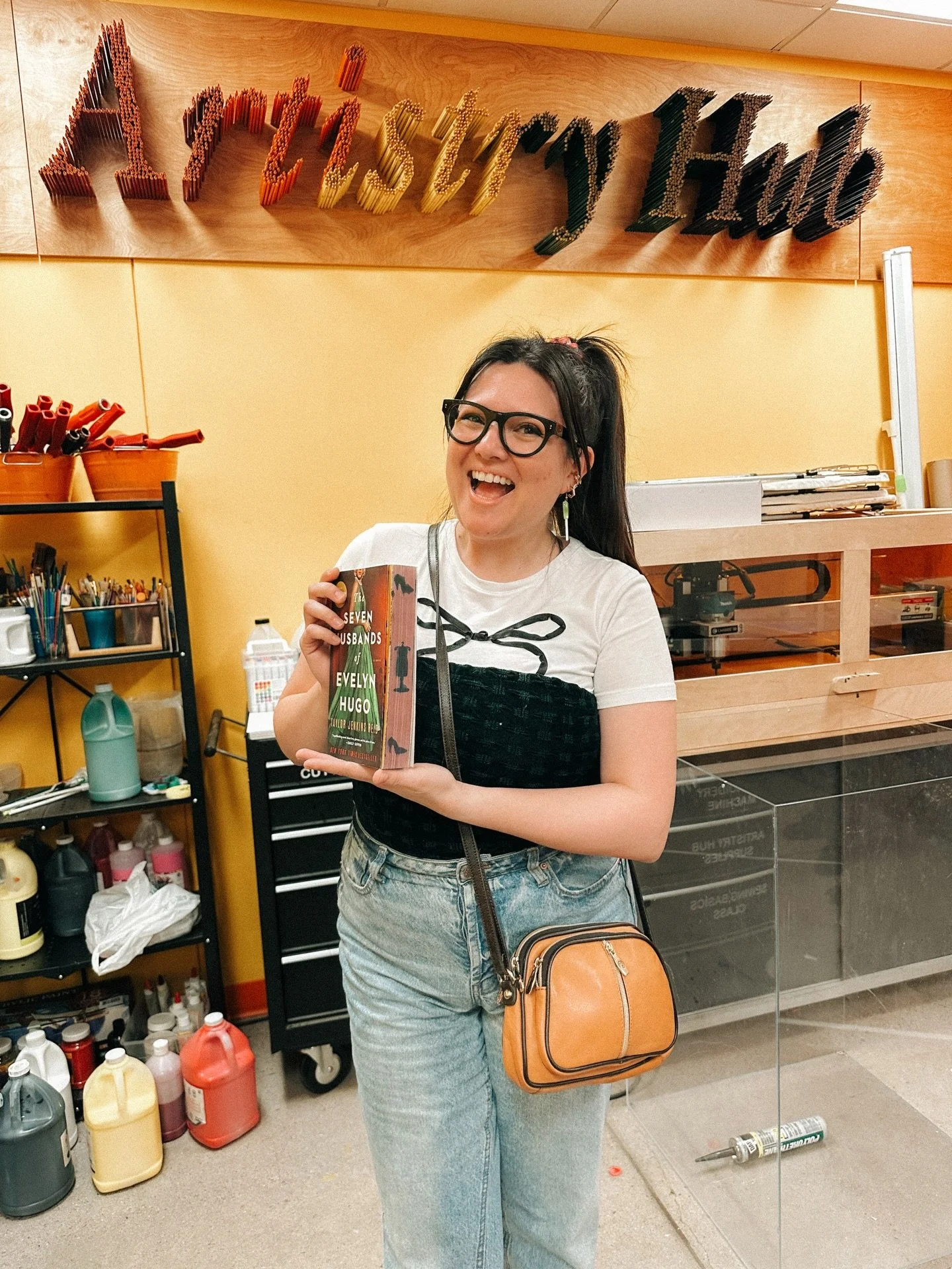 Last night my sister in law and I joined Van and Jazz at a sprayed edges class at the Arizona Science Center! It was such a neat experience, learning how to airbrush the edges, how to design and get stencils created!

I&rsquo;ve been intrigued with s