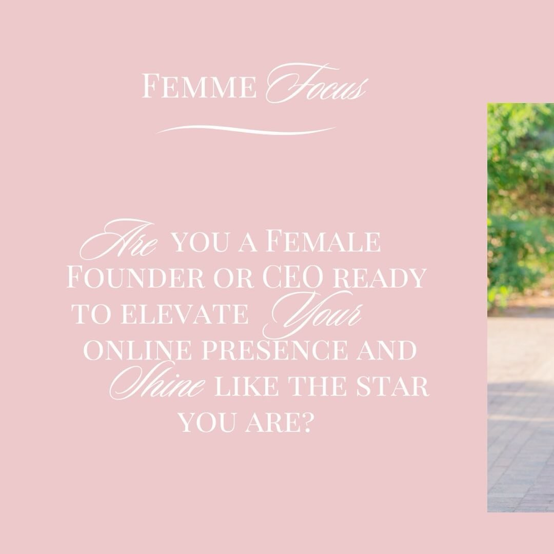 Femme Focus is coming up SO QUICKLY!! Mark your calendar for May 2nd and be sure to head over to my website to grab your tickets before they&rsquo;re all sold out!!

As business owners, we wear ALL the hats. From CEO to Operations to HR to YOU NAME I