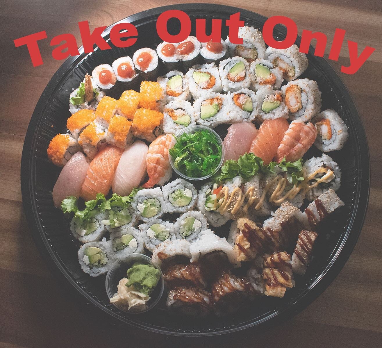 In accordance with provincial guidelines, Sushi Daruma is operating in a take out only capacity effective November 2nd. We would like to thank all our patrons and staff for their continued support, during these challenging times. We look forward to w