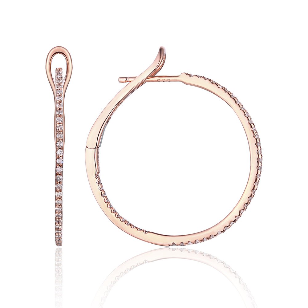 designer gold hoop earrings for women lv