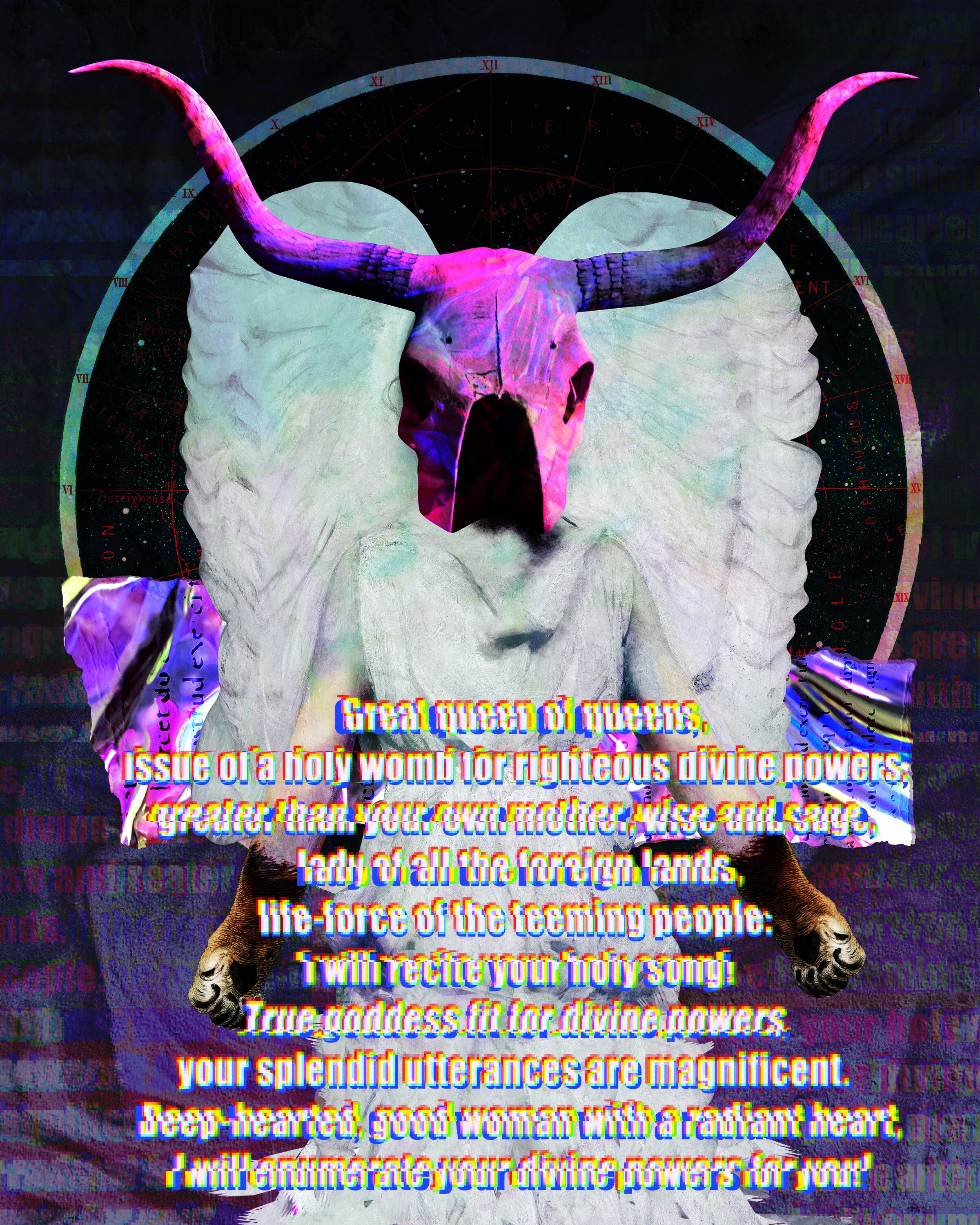 Lady of Beasts - text by Enheduanna