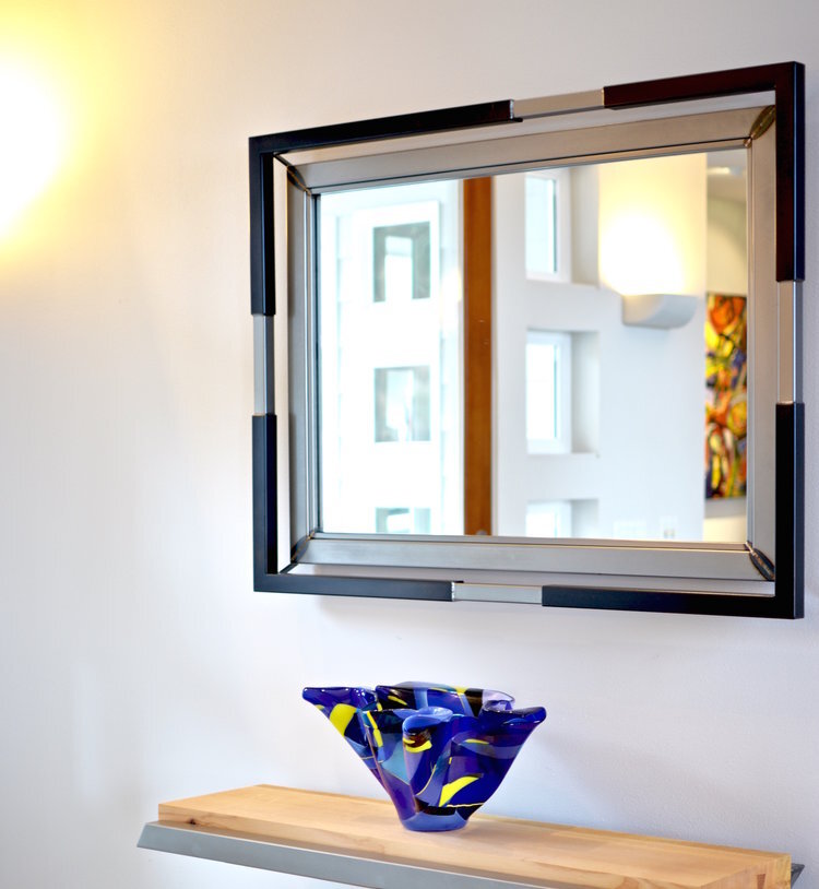 Custom-Cut Mirror — Sunset Glass