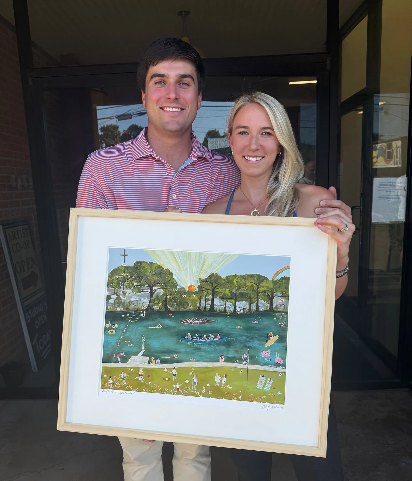 UPDATE!! 💚 Our original goal of selling 500 prints has nearly doubled, and together we are donating in a big way to Hill Country Flood Relief. This project has kept the devastation on the front of our minds and prayers, as we continue to think about