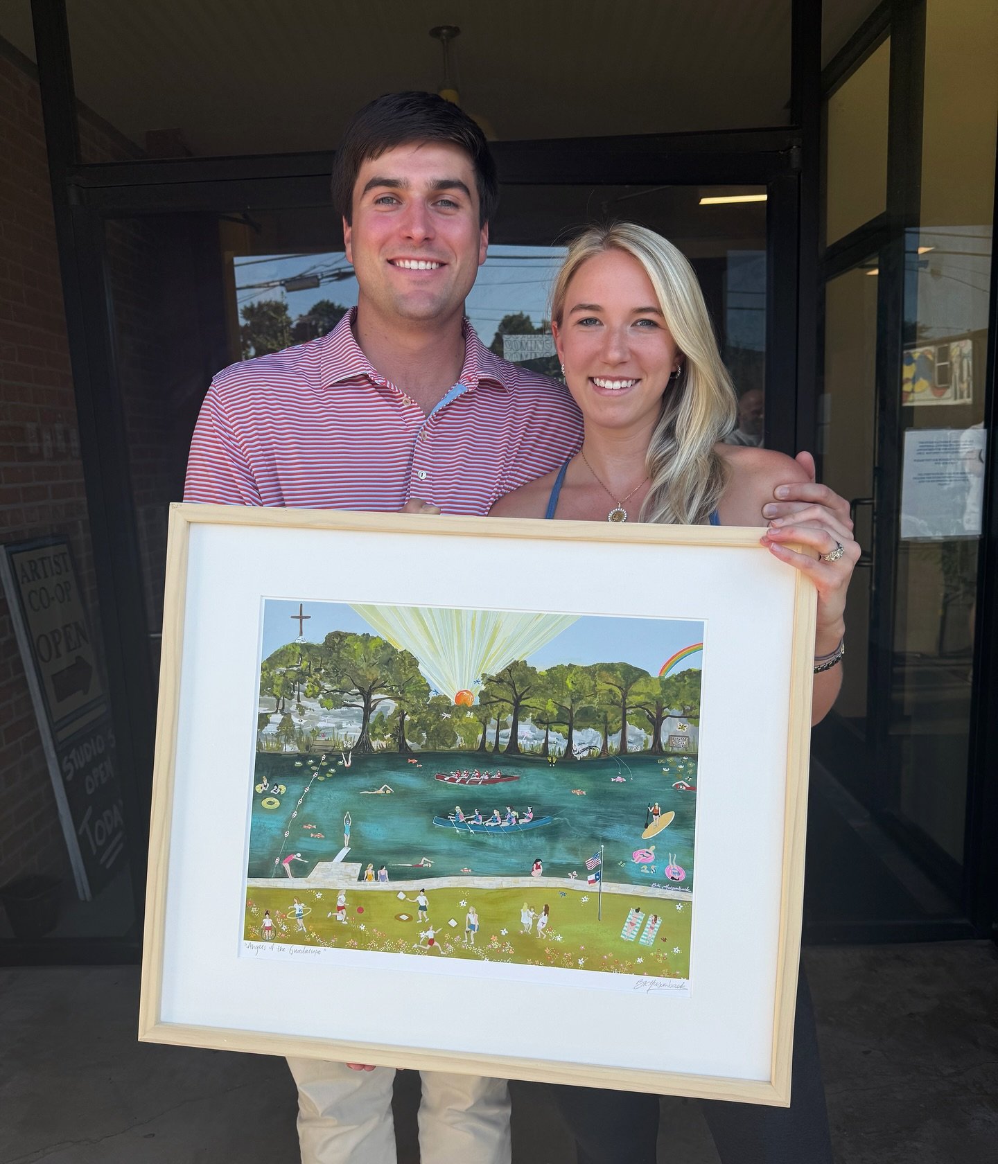 UPDATE!! 💚 Our original goal of selling 500 prints has nearly doubled, and together we are donating in a big way to Hill Country Flood Relief. This project has kept the devastation on the front of our minds and prayers, as we continue to think about