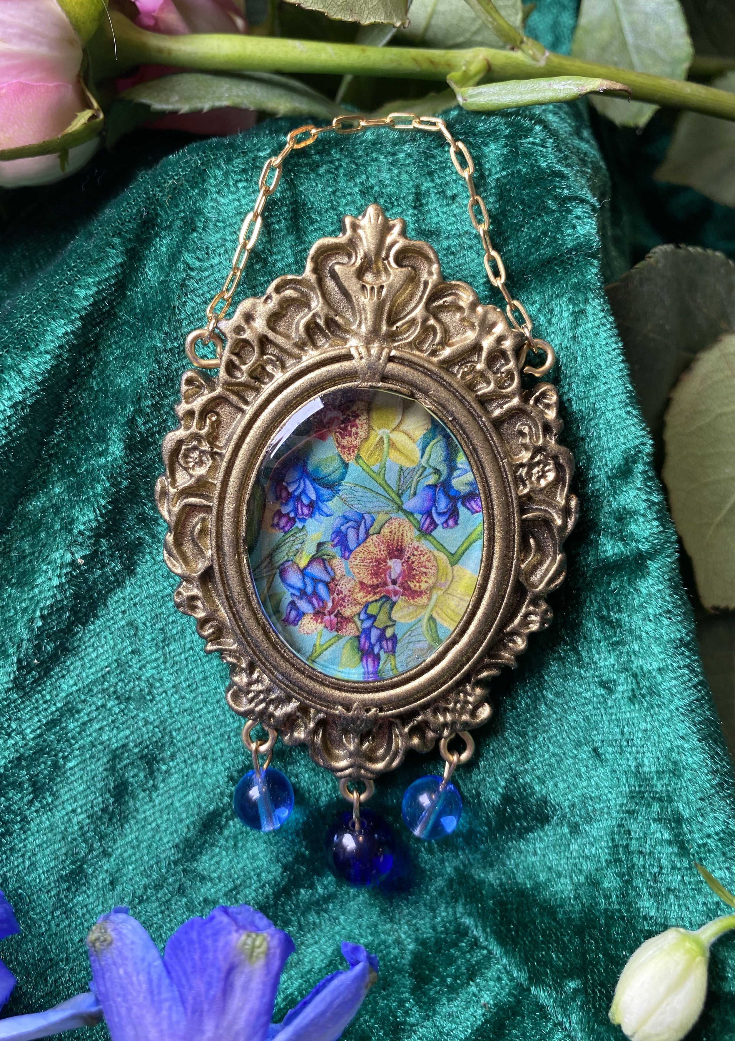 Wing in Bloom Wall Jewel