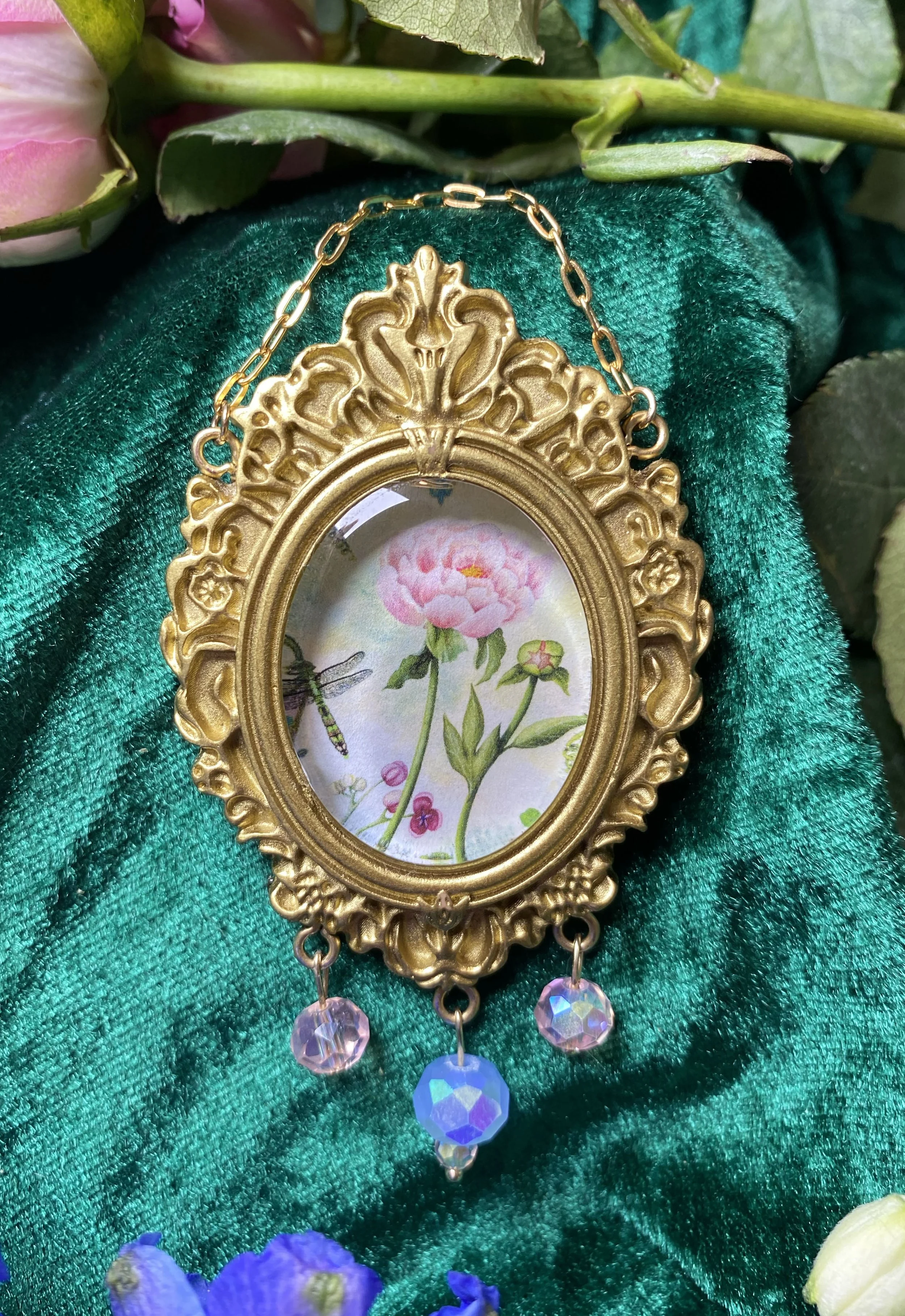 Midsummer Peony Wall Jewel