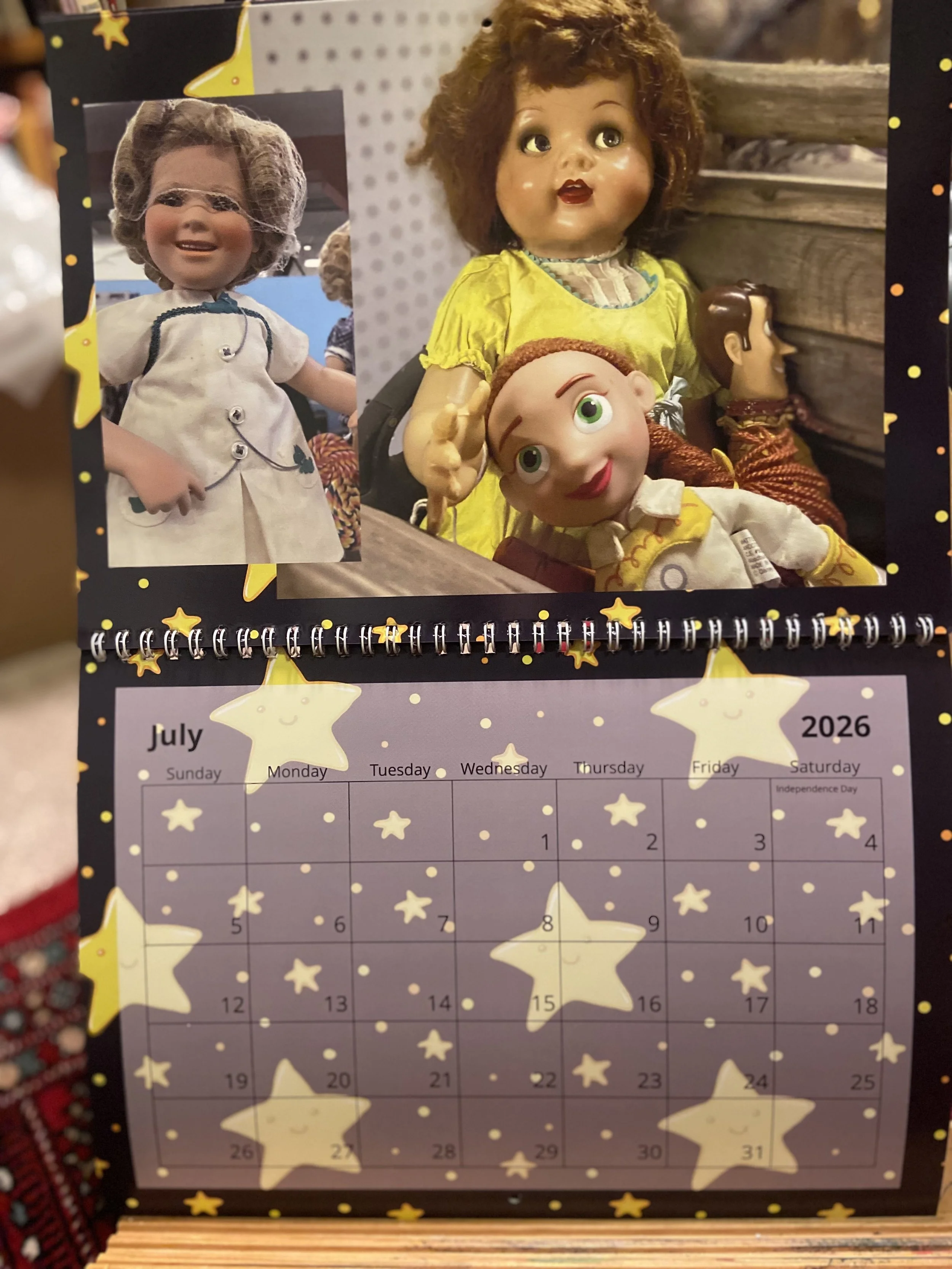 LOCAL DOLL 2026 calendar
