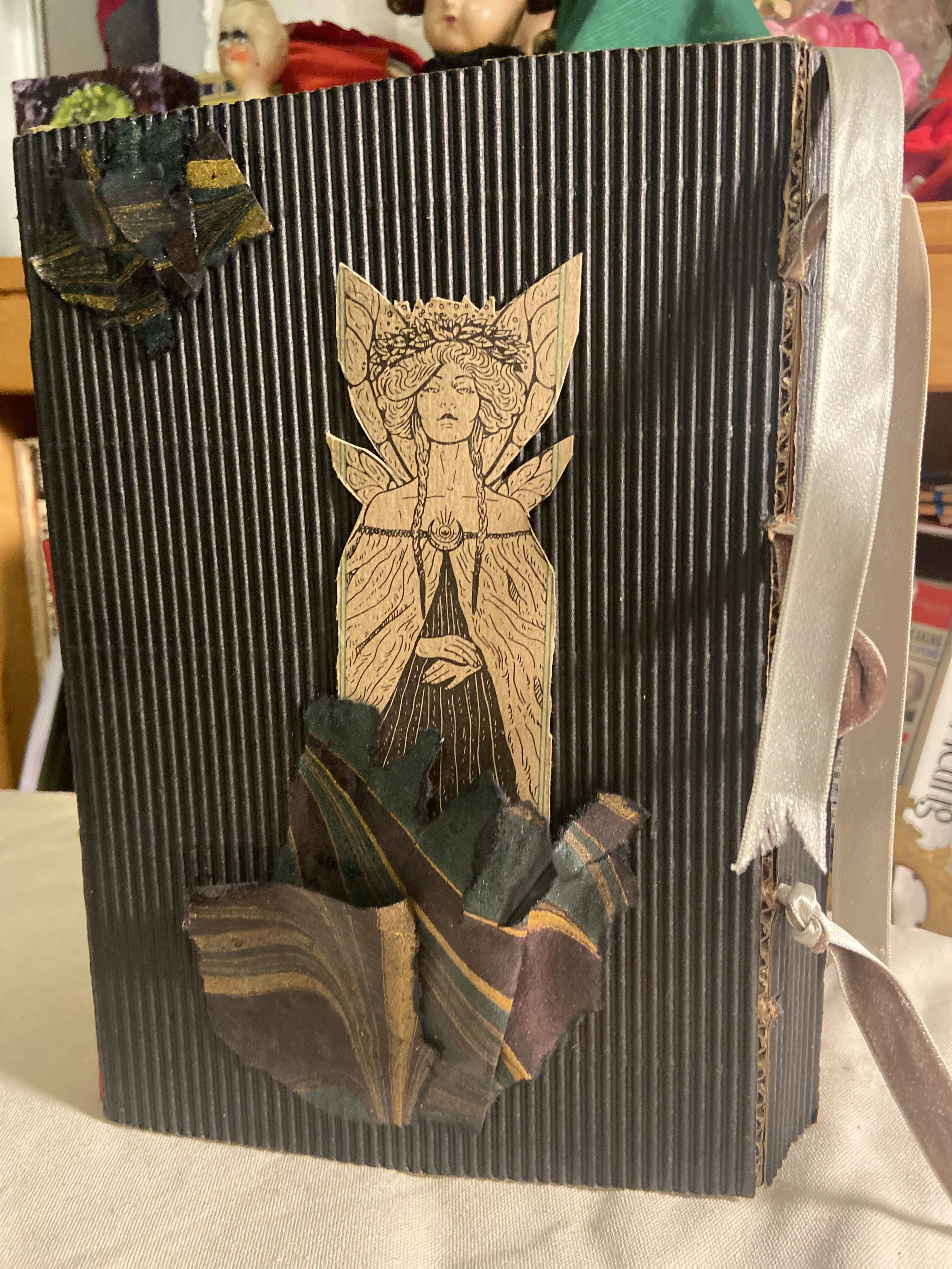 Green Fairy artists sketch book