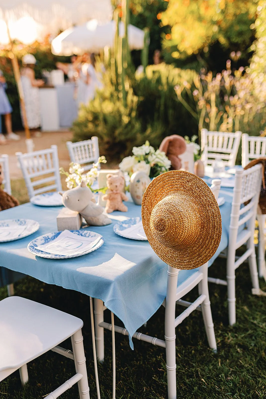 White Kids Chiavari Chair and Table Rentals — Inflate Forty Eight