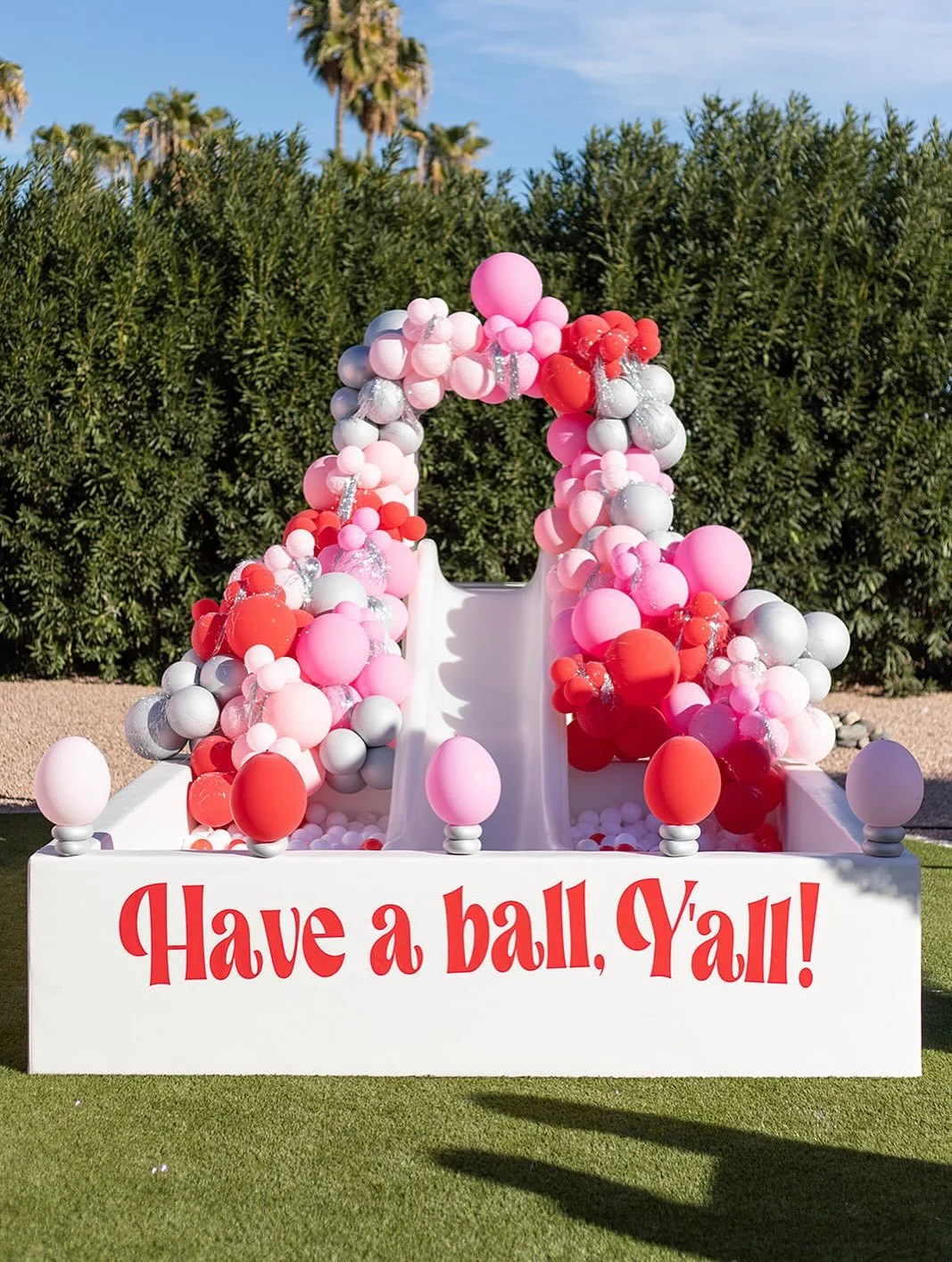 🚨 We have an announcement &amp; GIVEAWAY!! ✨ Last month we purchased the incredible @theplayscapeaz 💕 The Playscape has built such a beautiful and large inventory of luxury ball pits and soft play and we are honored to be taking over and acquiring 