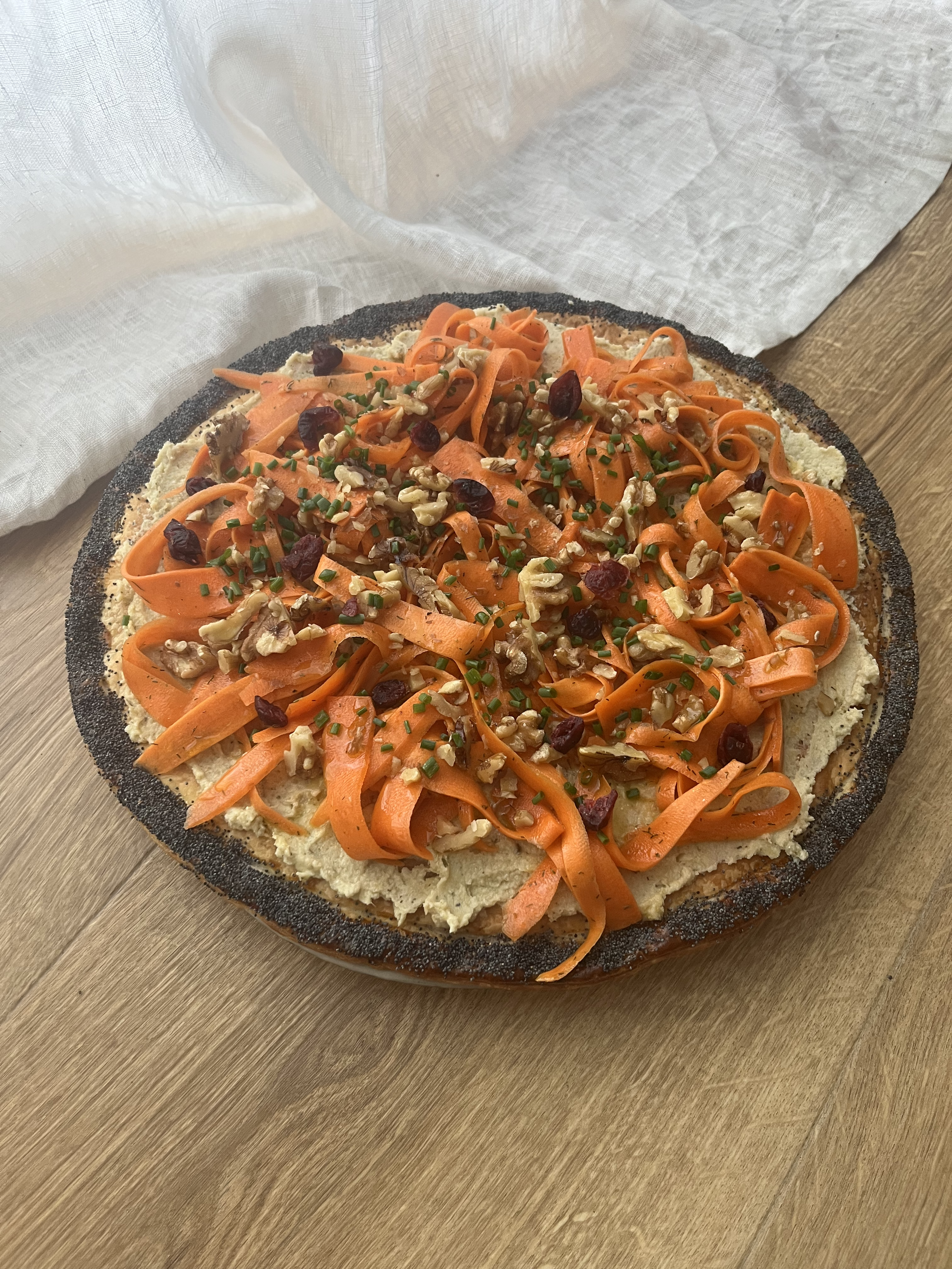 Tarte salée pour buffet de baptême