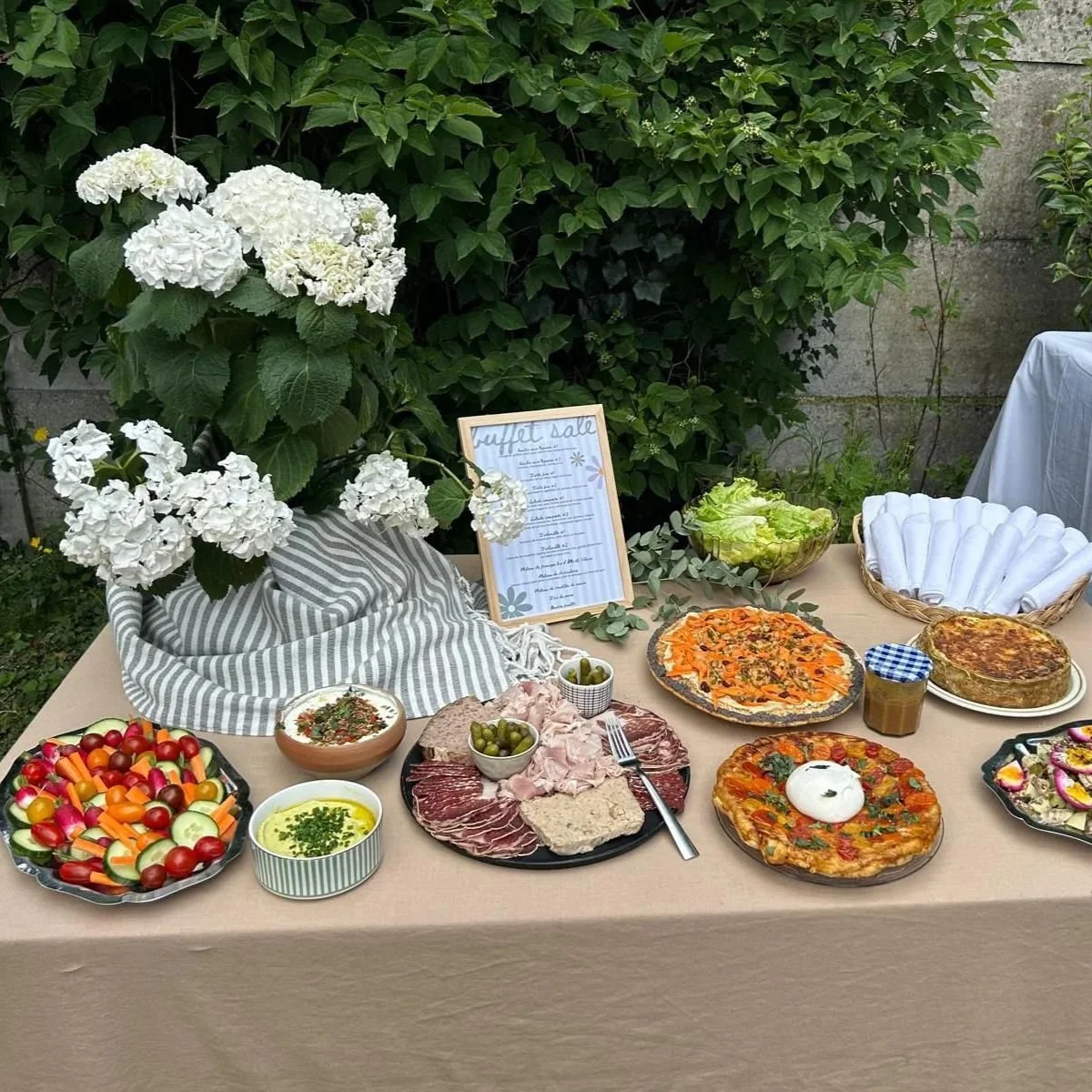 Buffet de baptême salé et sucré 