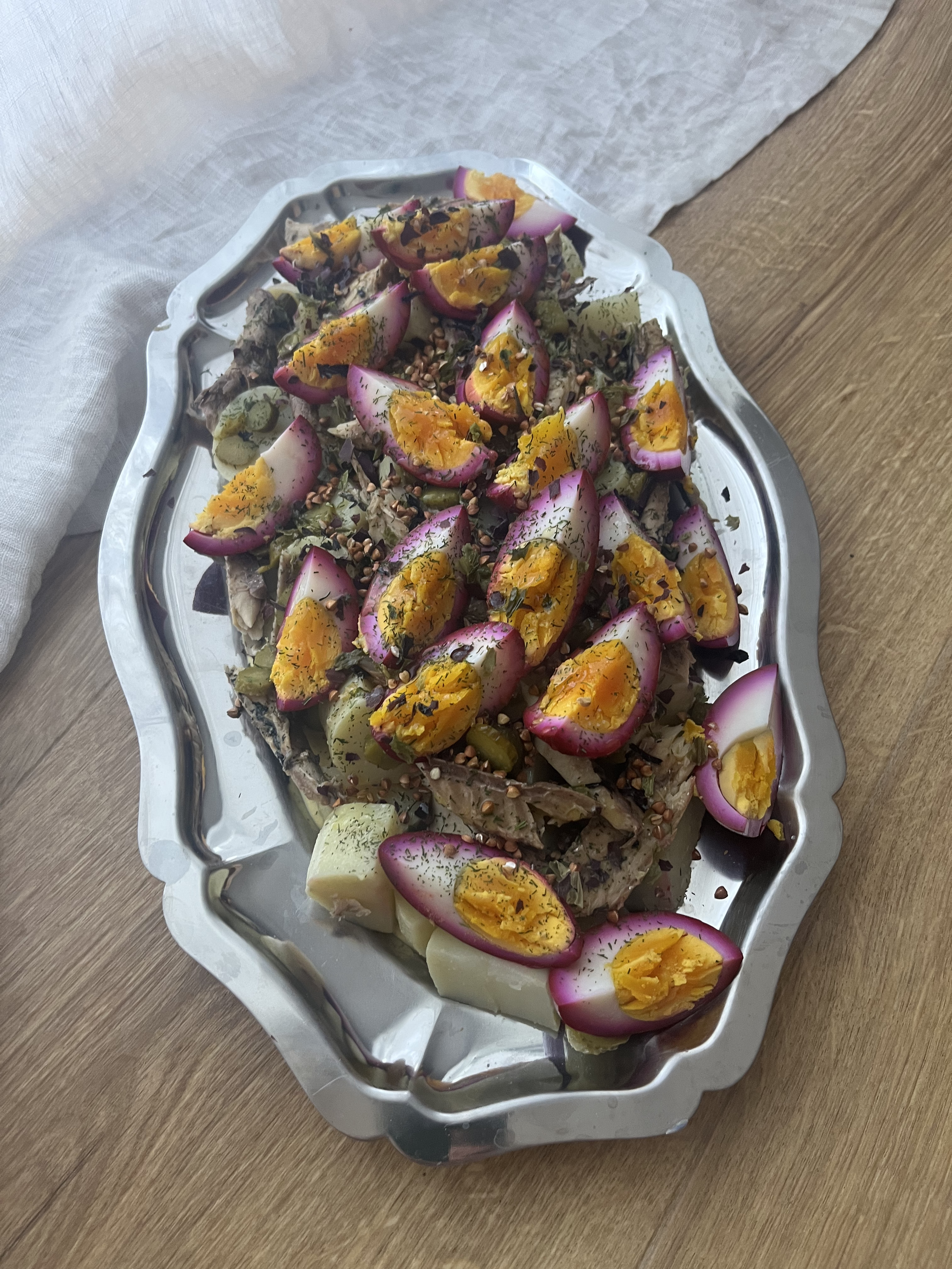 Salade pour buffet de baptême