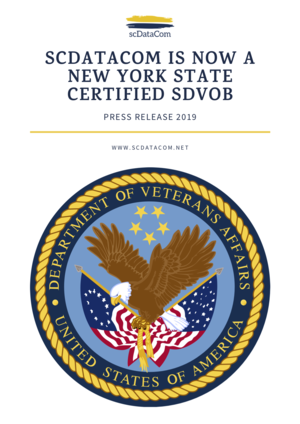 scDataCom is now a certified SDVOB in NY