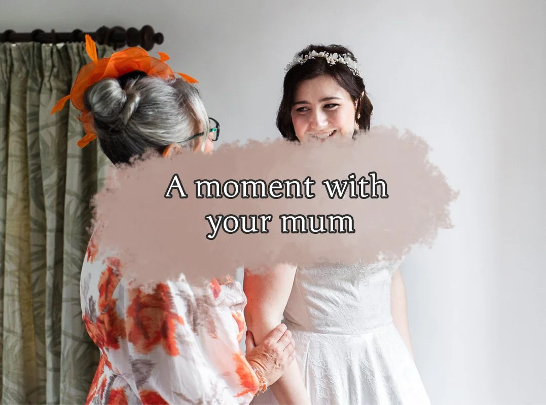 People often talk about the dad&rsquo;s dream of walking his daughter down the aisle.

But I often think about this moment, too.

Your mum helping you into your dress. Seeing you ready. That quiet few minutes before everything begins.

It&rsquo;s pri