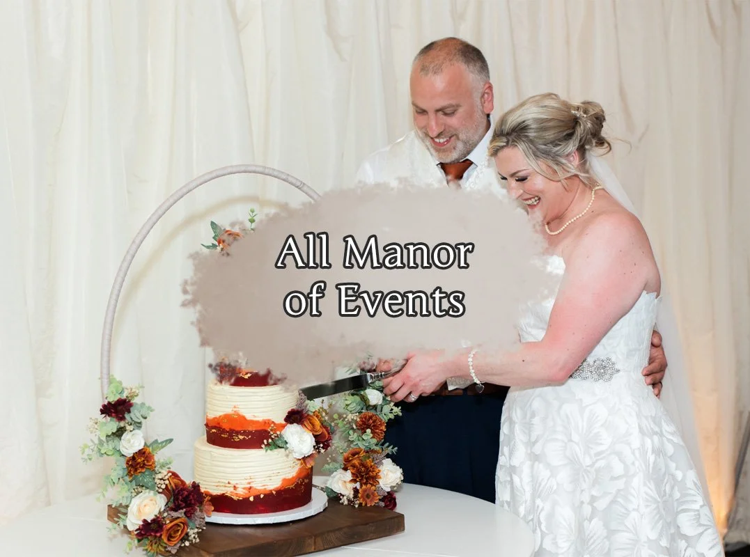 I'm excited to share a few photos from this wedding at All Manor of Events.

The dancefloor lighting setup was amazing and completely transformed the room once the evening got going.

And can we take a moment for this cake&hellip; four tiers and such