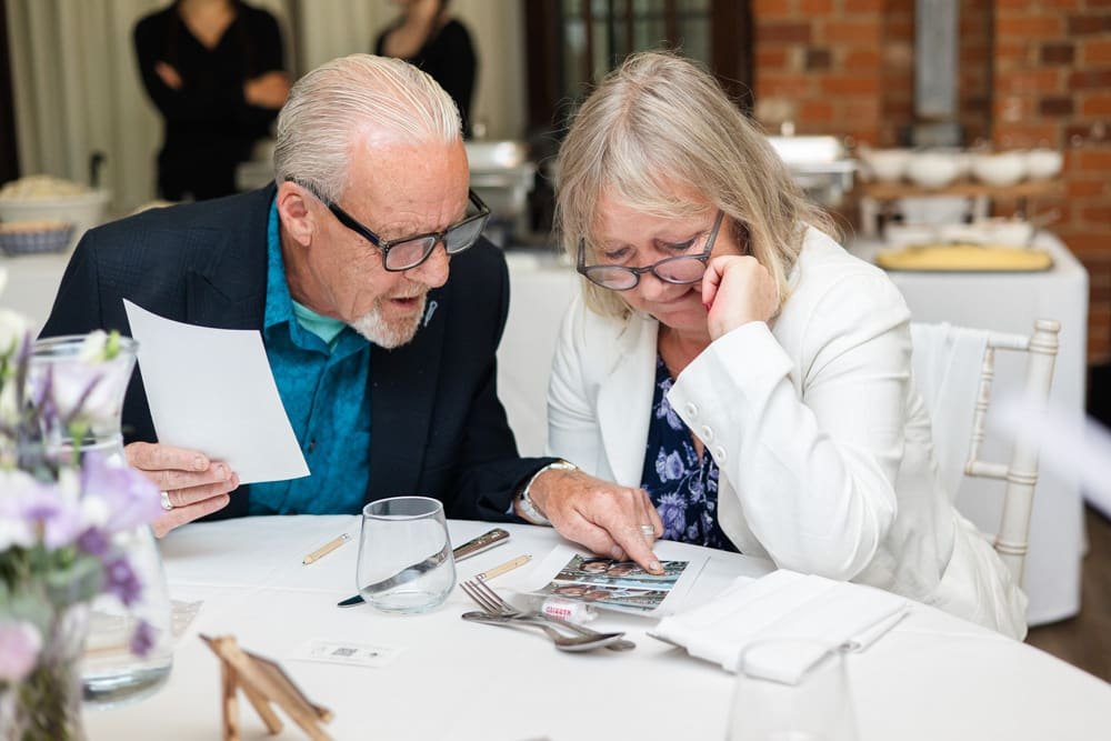 guests playing spot the difference