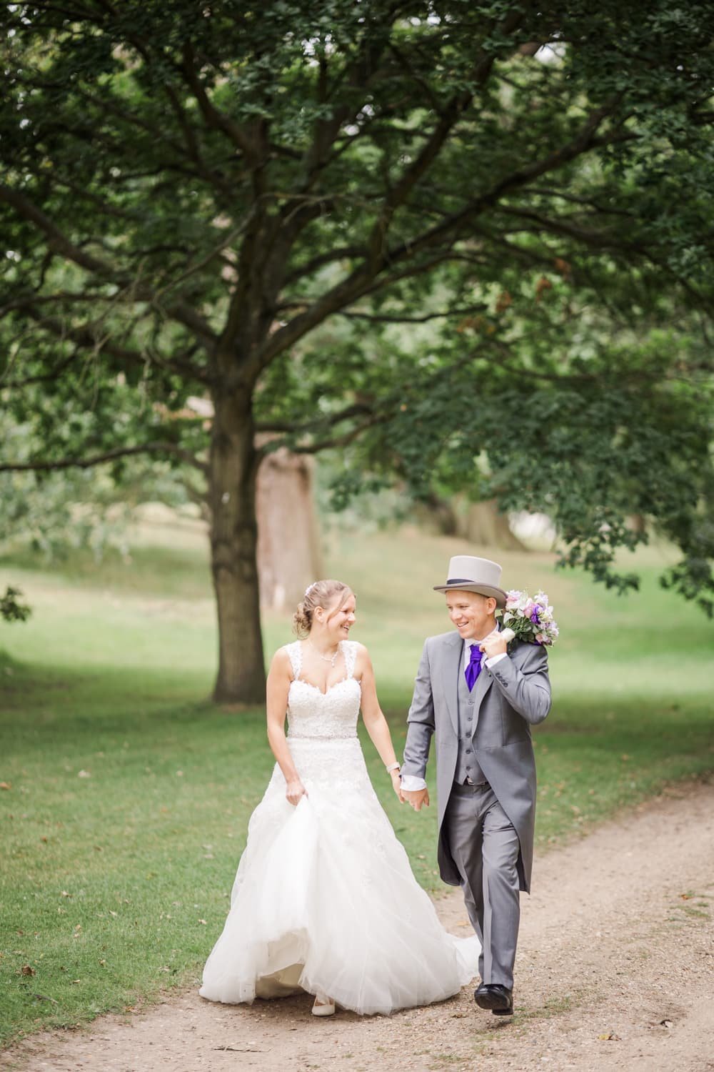 wedding portrait at wivenhoe house