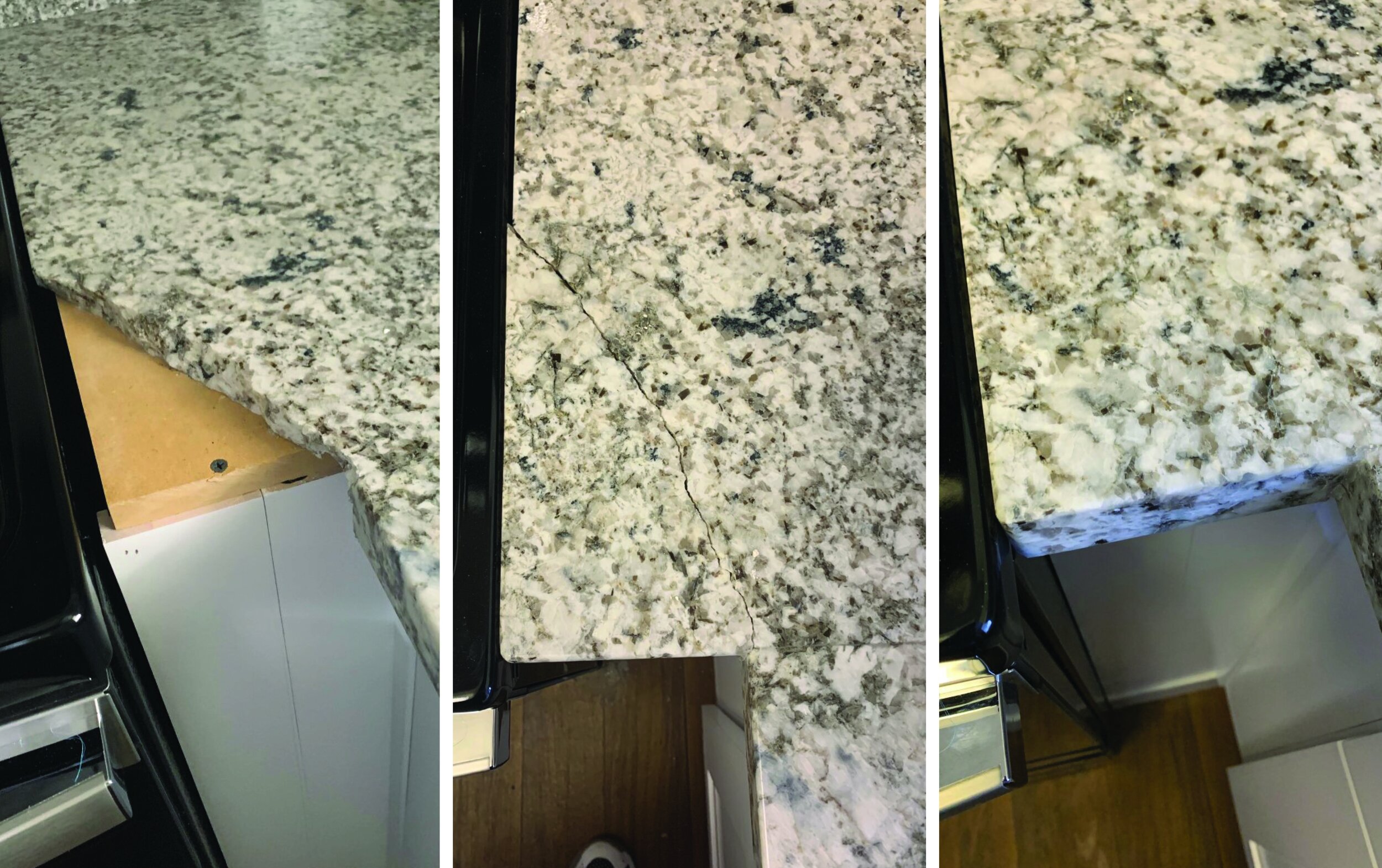   Cracked, broken, or scratched granite countertops are no longer a problem with our granite repair division.  