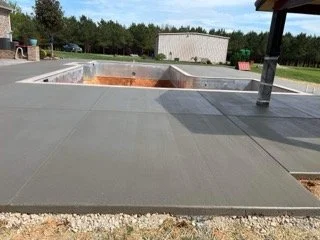 New concrete pool deck Troutman NC