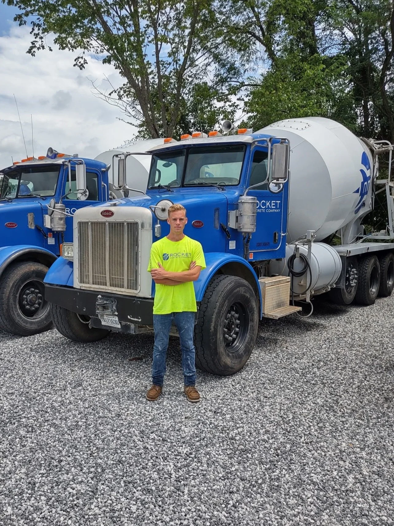 Rocket Concrete mixer truck in Mooresville NC