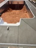 Concrete pool deck in Troutman NC